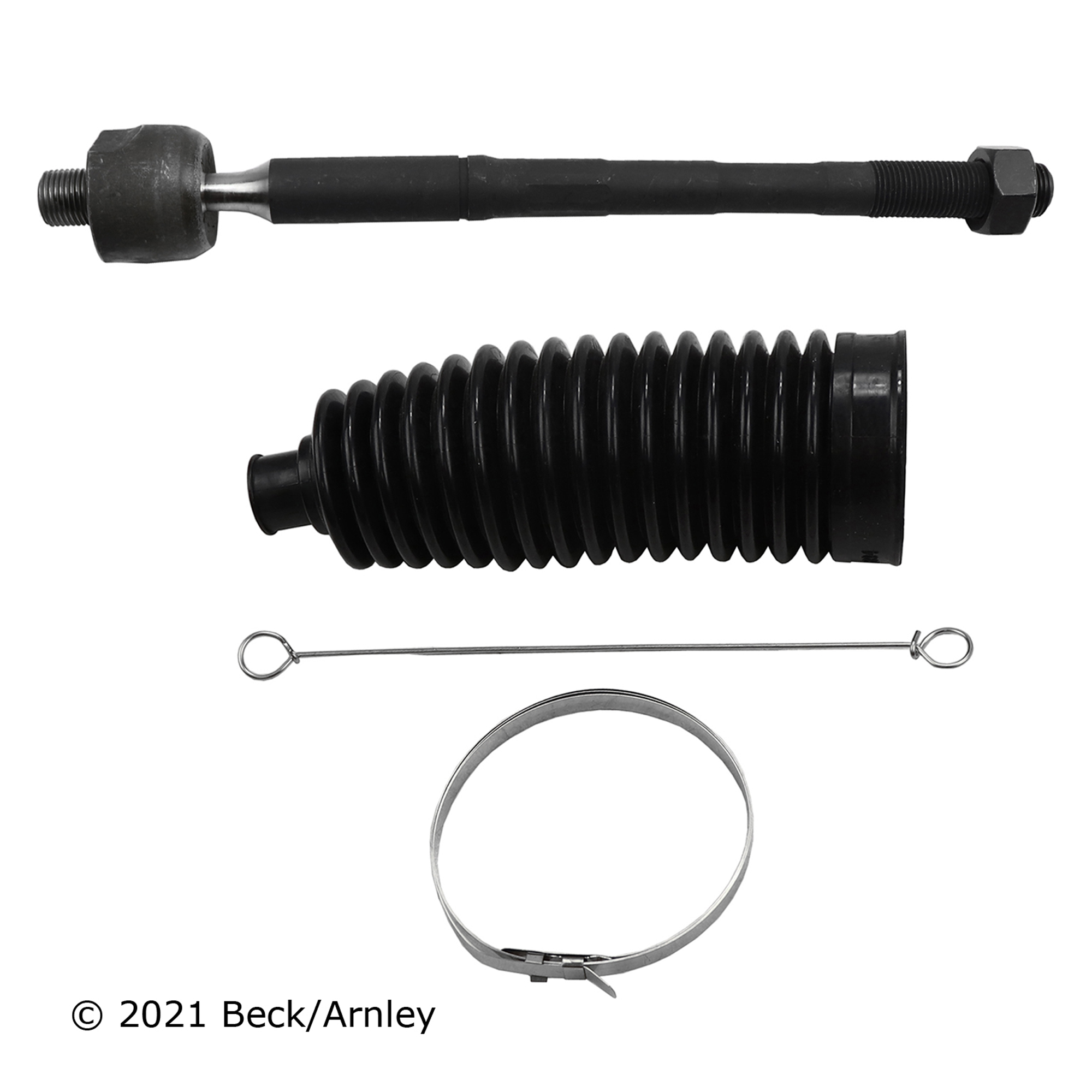 AM INNER TIE ROD END W BOOT KIT SKU BEC1018555