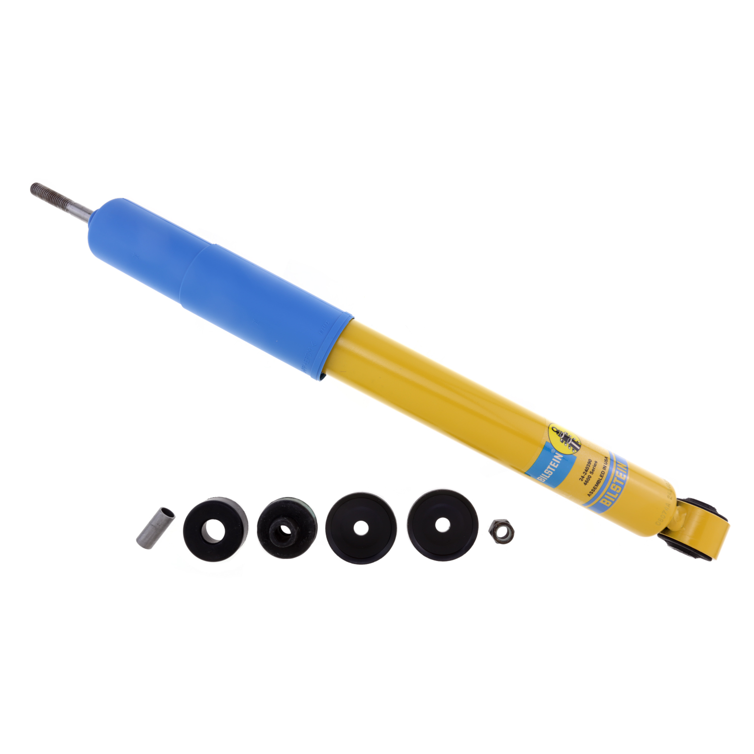AM BILSTEIN 46MM MONOTUBE SHOCK ABSORBER 46mm Monotube Shock Absorber 4600 Series Bilstein B6 HD Monotube Gas Pressure Construction Improved Ride And Handling Added Traction And Enhanced Stability I SKU BIL24240390 OEM 68234550AC 68234550AD 68234554