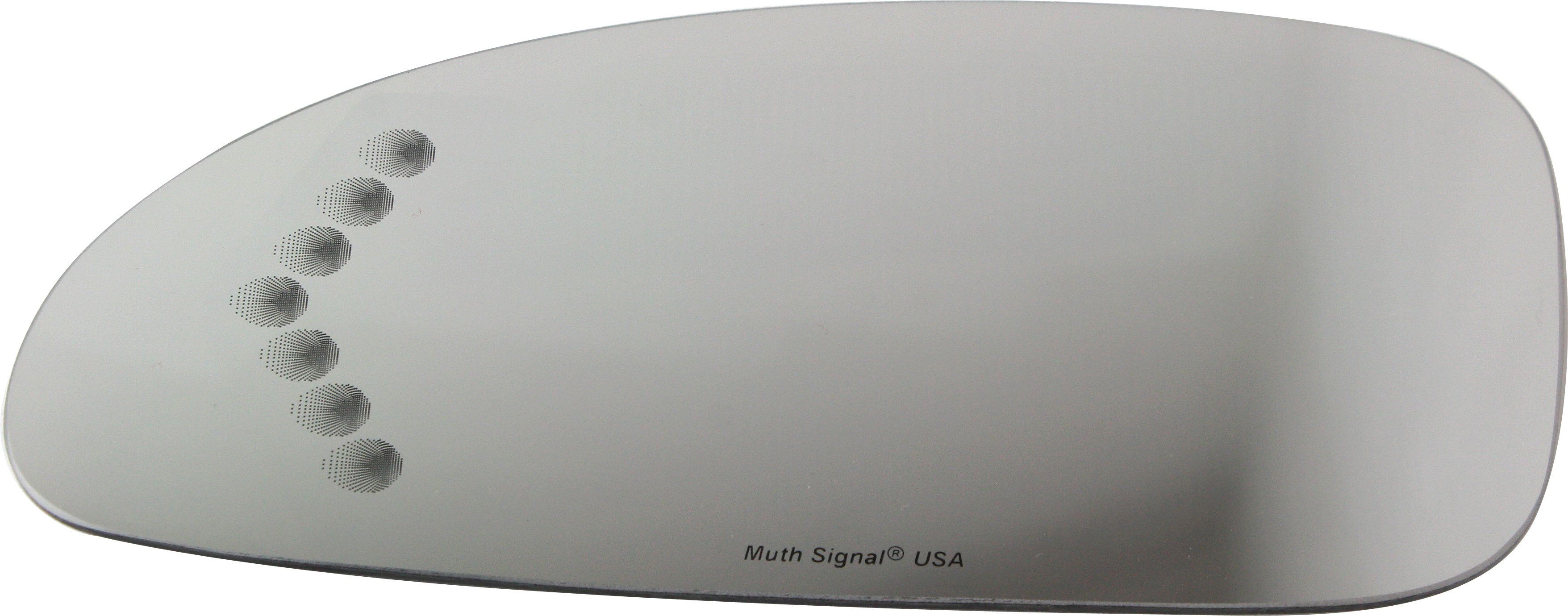AM LESABRE 03-05 MIRROR GLASS LH Heated w Signal Light w o Backing Plate and Blind Spot Detection SKU BK01GL S Partslink GM1324106 OEM 88986210