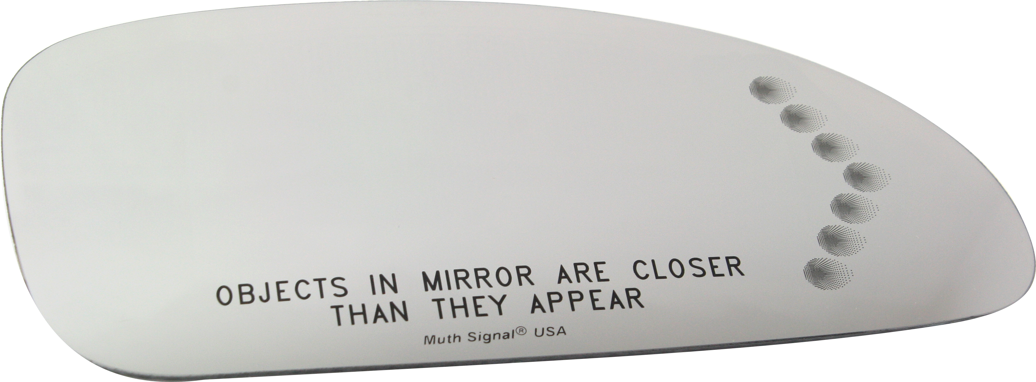 AM LESABRE 03-05 MIRROR GLASS RH Heated w Signal Light w o Backing Plate and Blind Spot Detection SKU BK01GR S Partslink GM1325106 OEM 88986209