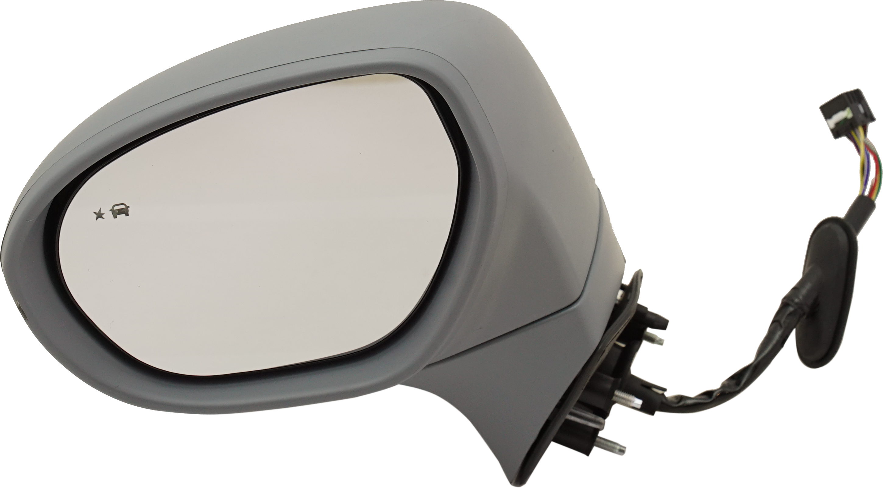 AM ENVISION 16-20 MIRROR LH Power Manual Folding Heated Paintable w BSD Memory and Signal Light No Auto dimming and Surround View Camera SKU BK48EL S Partslink GM1320556 OEM 84144744