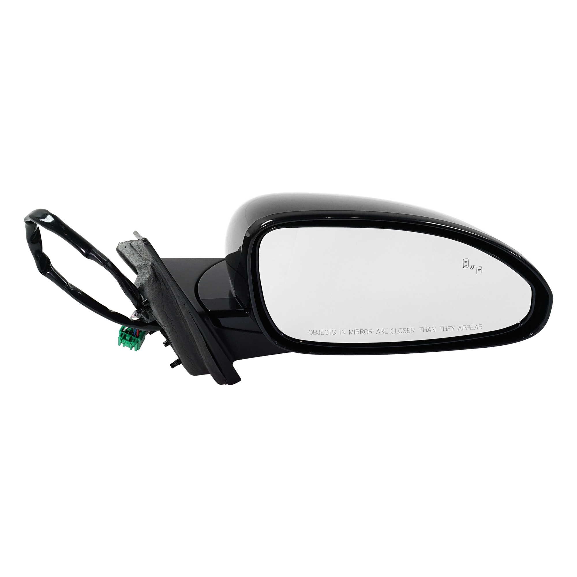 AM ENCLAVE 13-17 MIRROR RH Power Manual Folding Heated Paintable w BSD Memory and Signal Light SKU BK51ER S Partslink GM1321509 OEM 22823954