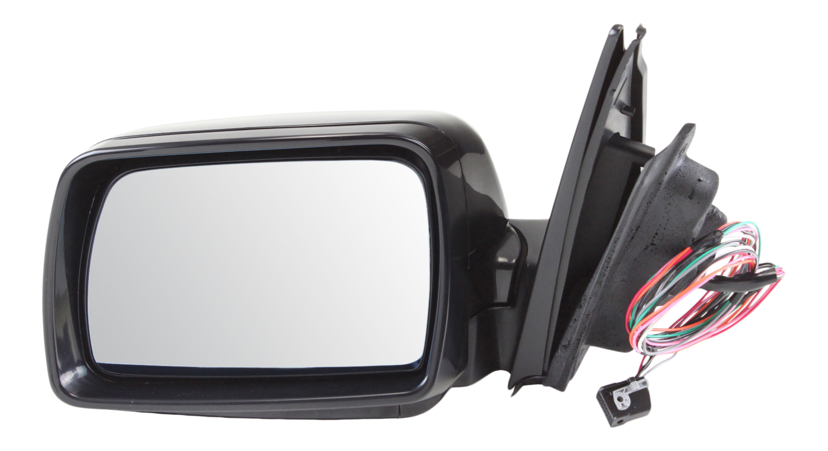 AM X5-03-06 MIRROR LH Power Manual Folding Heated Paintable w Memory No Auto dimming w o Sport Package SKU BM34EL Partslink BM1320123 OEM 51167039897 PFM