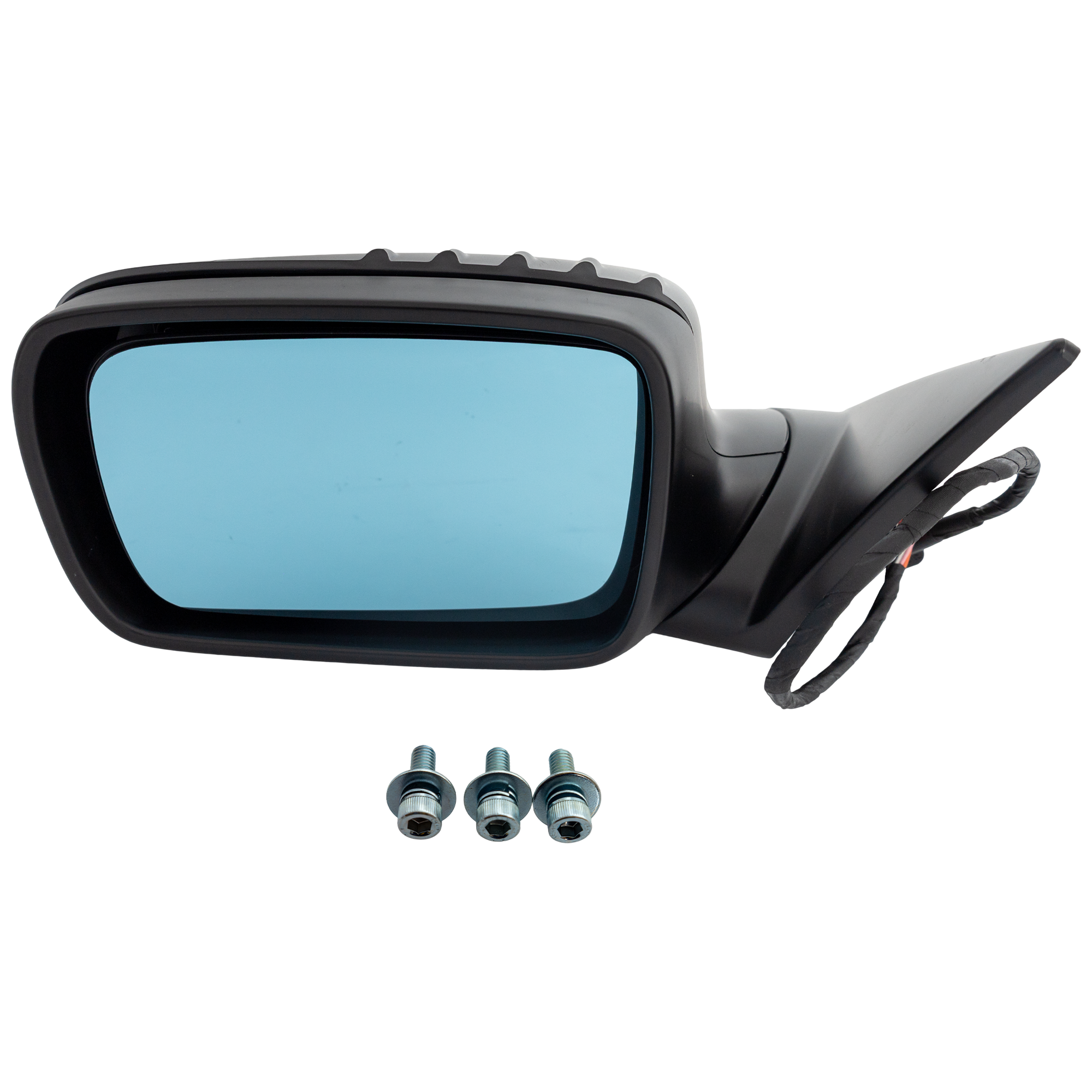 AM 3 SERIES 99-03 MIRROR LH Power Manual Folding Heated Paintable w Memory Convertible Coupe SKU BM47EL Partslink BM1320135 OEM 51167003449