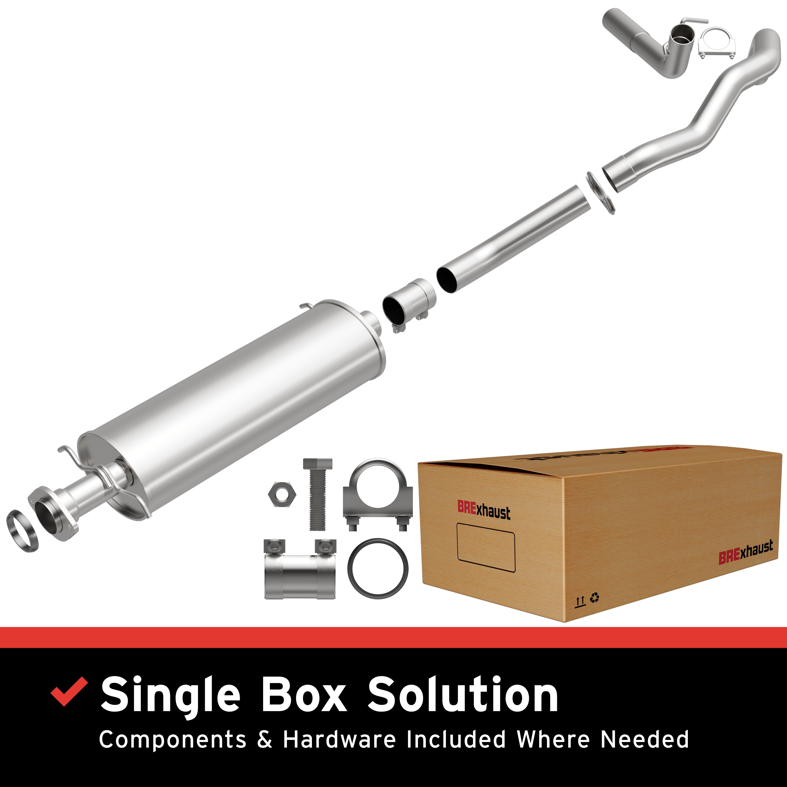 AM Exhaust Kit 07-14 Expedition Navigator 5.4L SKU BO1060131 OEM 9L1Z5230B 7L7Z5230AE 8L1Z5202A