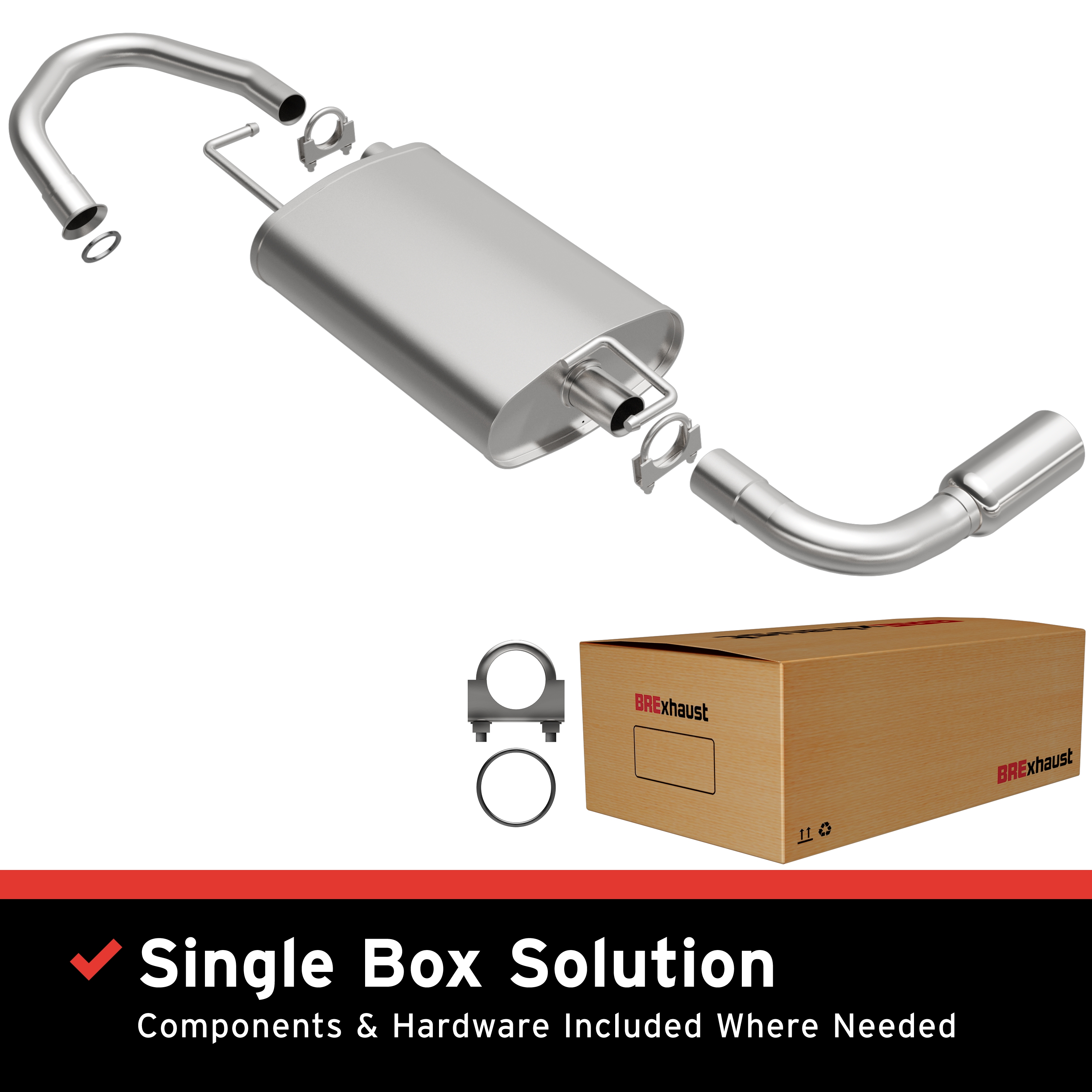 AM Direct Fit Exhaust System SKU BO1060161 OEM 174300D210-88969131