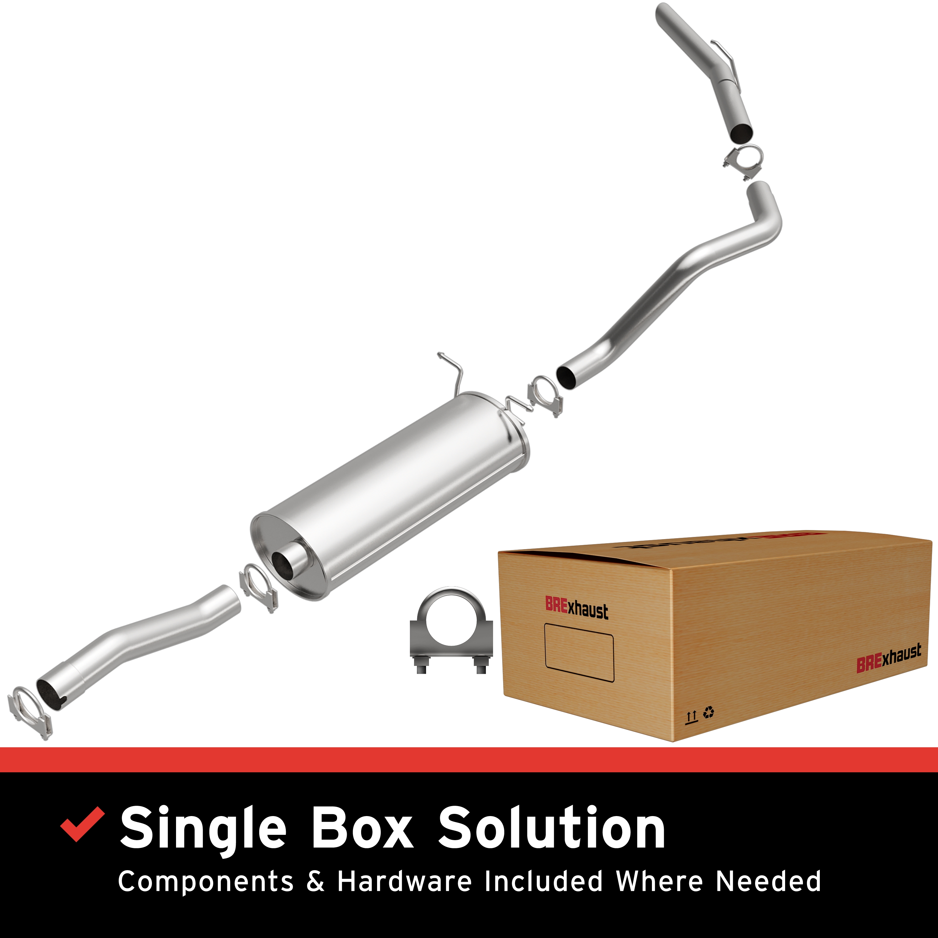 AM Direct Fit Stainless�Exhaust SKU BO1060217 OEM XL1Z5230CA