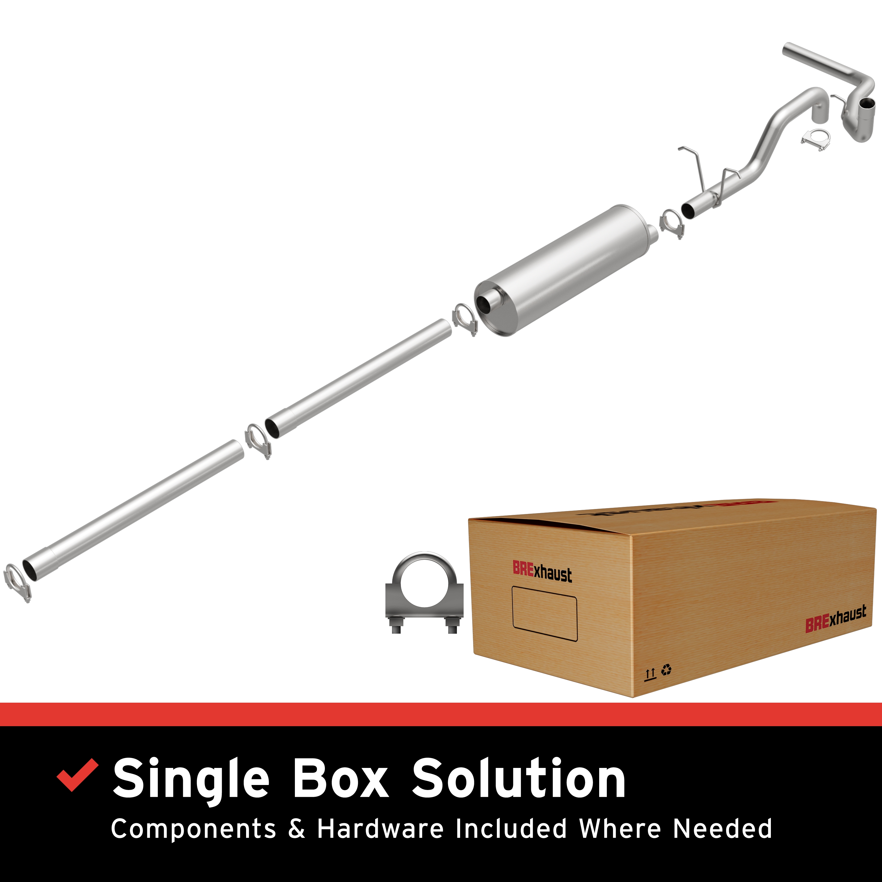 AM Direct Fit Exhaust System SKU BO1060278 OEM ZF1A8421AB
