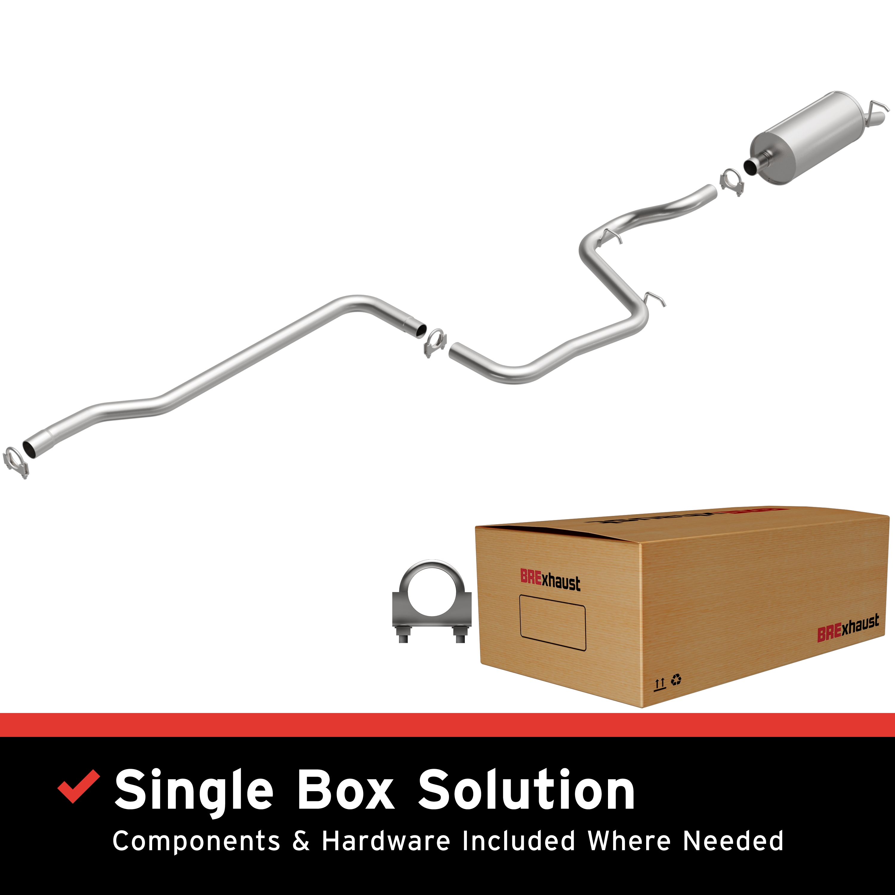 AM Direct Fit Exhaust System SKU BO1060607 OEM ZD1V9851AB
