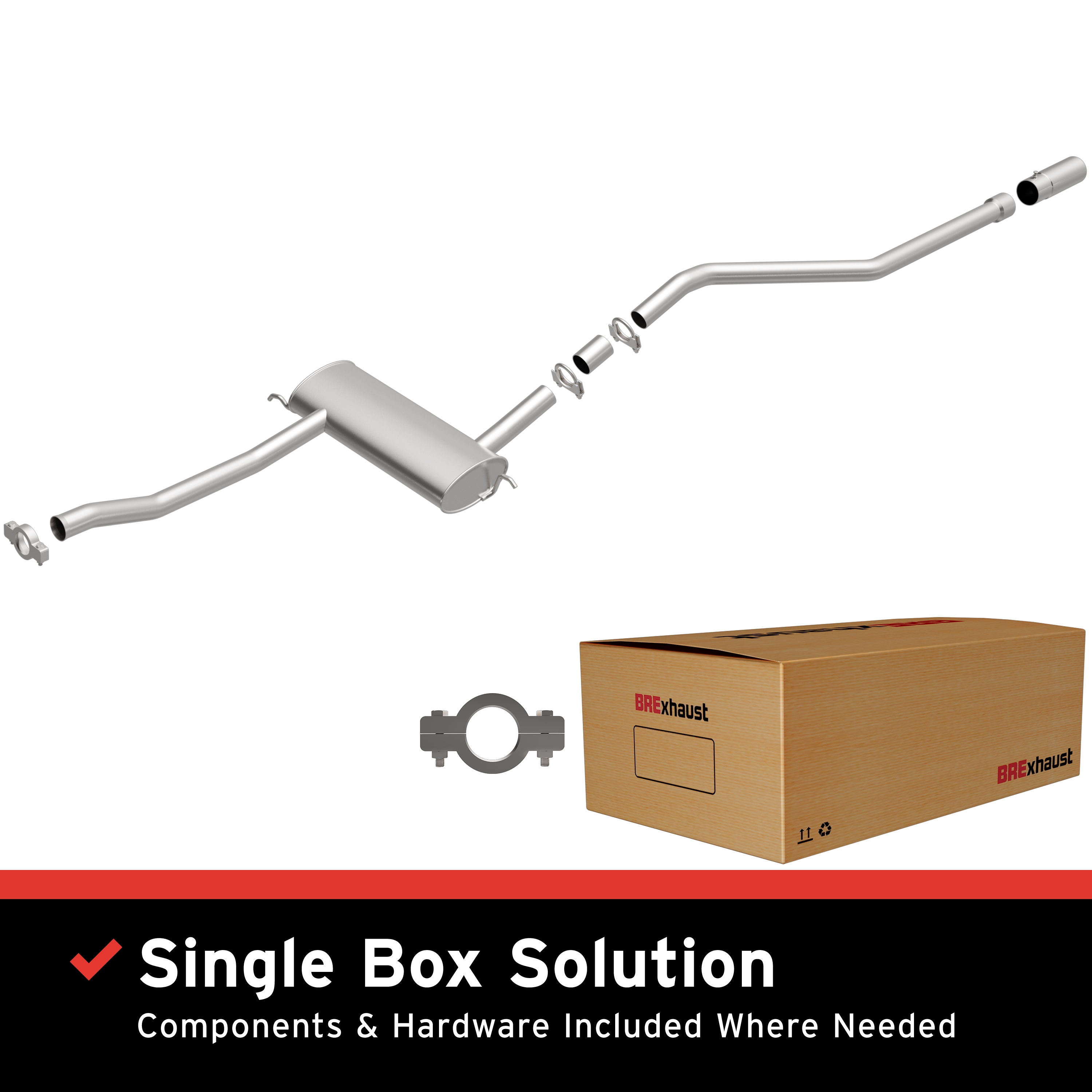 AM Direct Fit Exhaust System SKU BO1060640 OEM 9470663-31372159-9470337-35319
