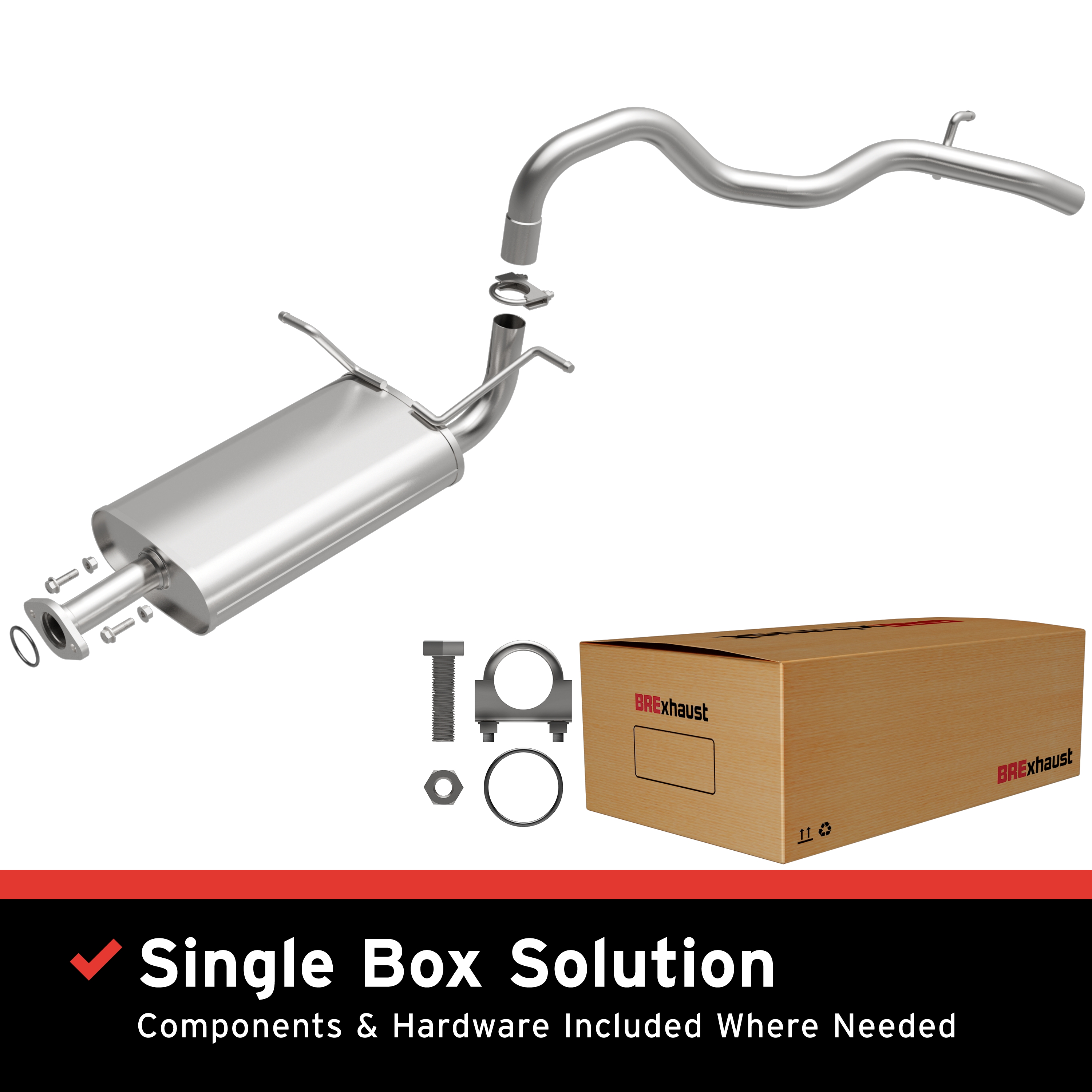 AM Direct Fit Exhaust System SKU BO1060673 OEM 91173410