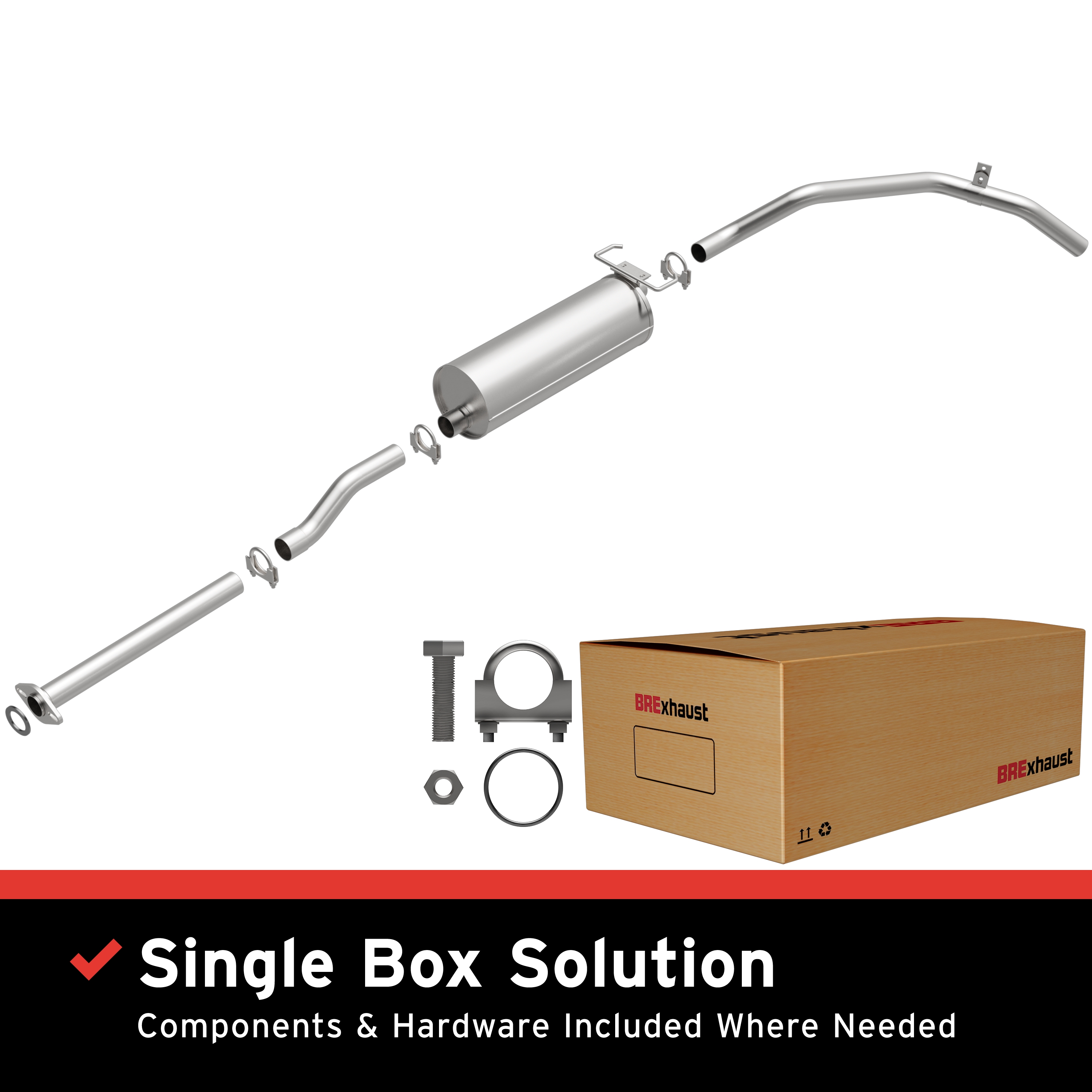 AM Exhaust System SKU BO1060686 OEM 174303D333-174303D330-174303D3