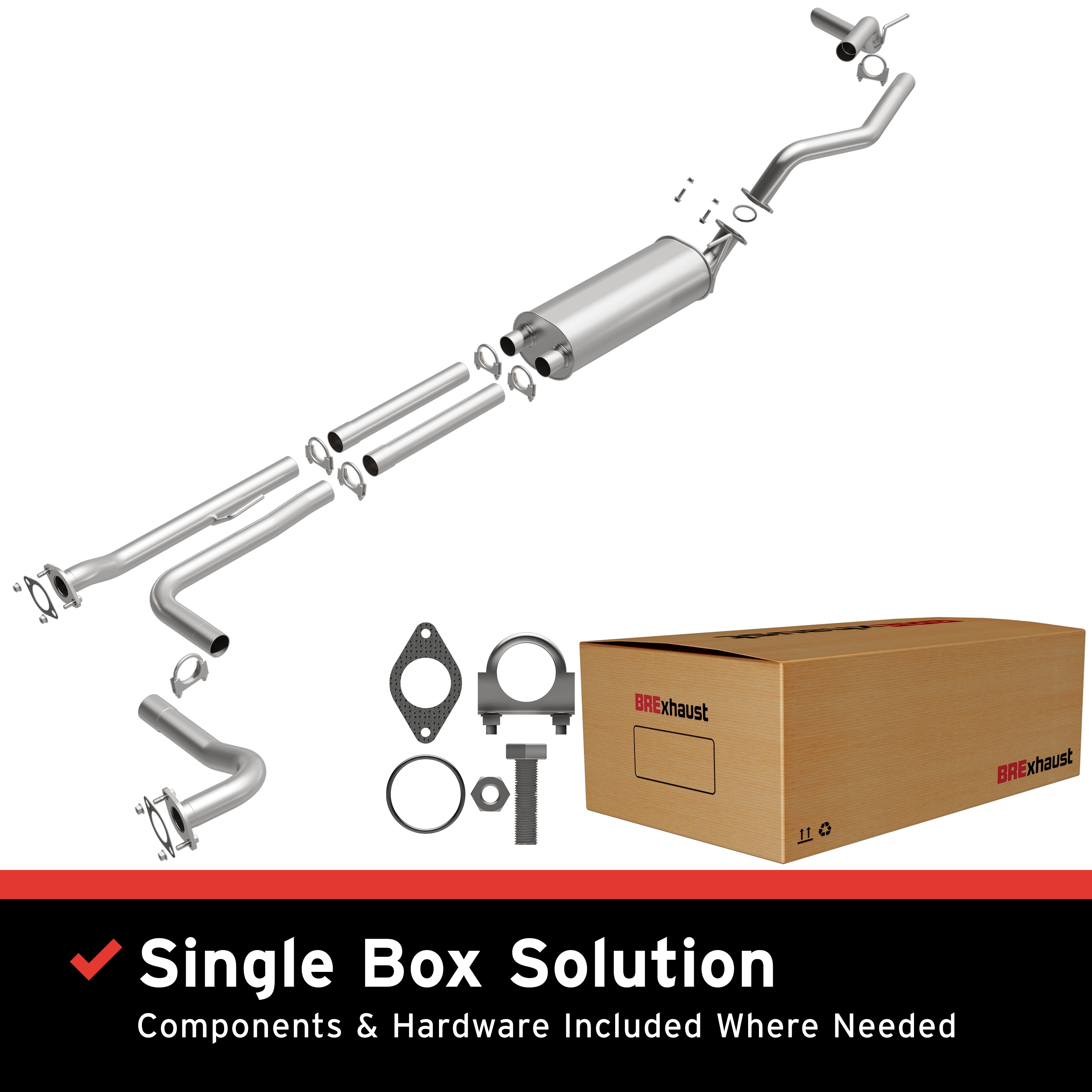 AM Exhaust System SKU BO1060742 OEM 200307S000-20030ZE00B 201007S2