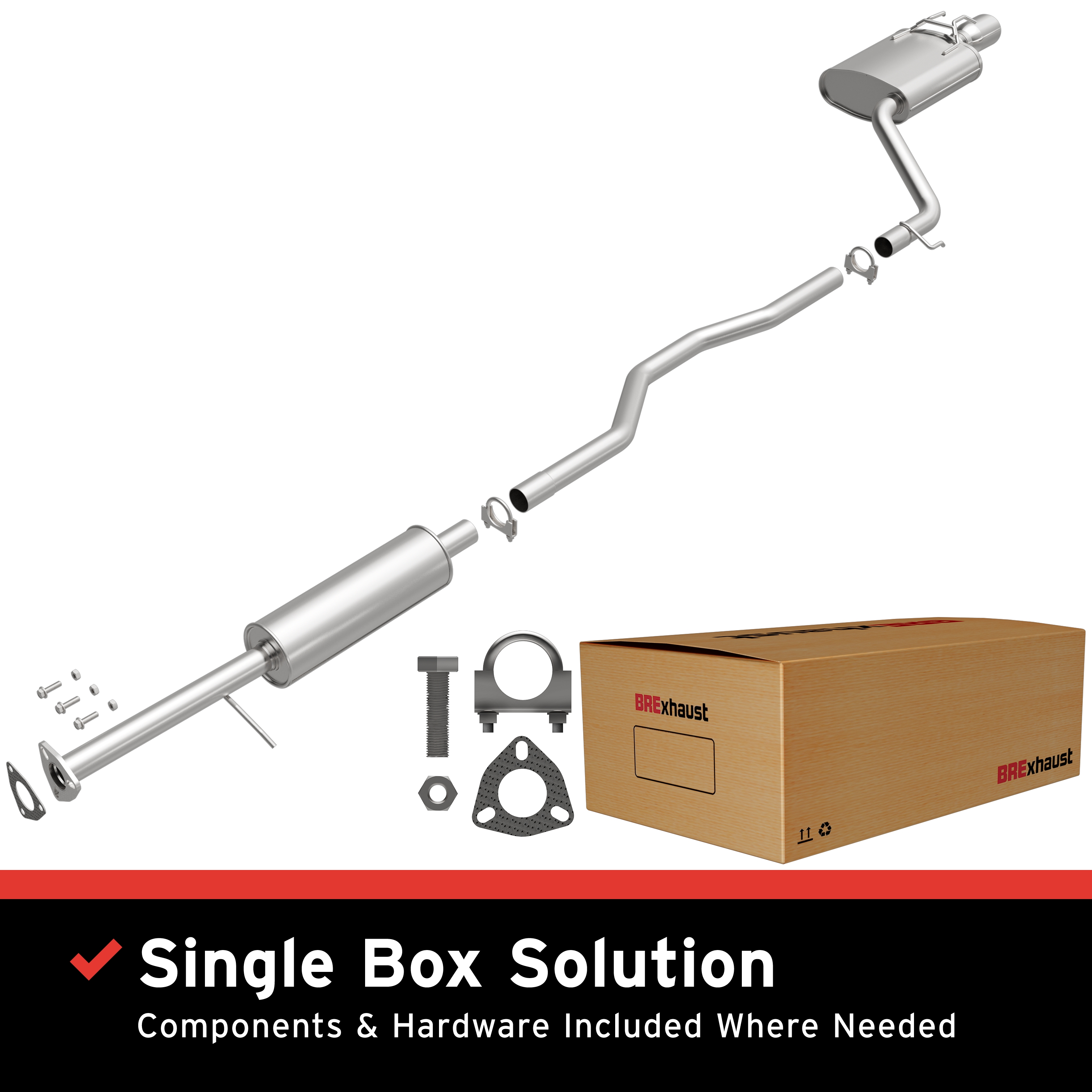 AM Exhaust System SKU BO1060752 OEM 18307T2FA51-18307T2AA01-18307T