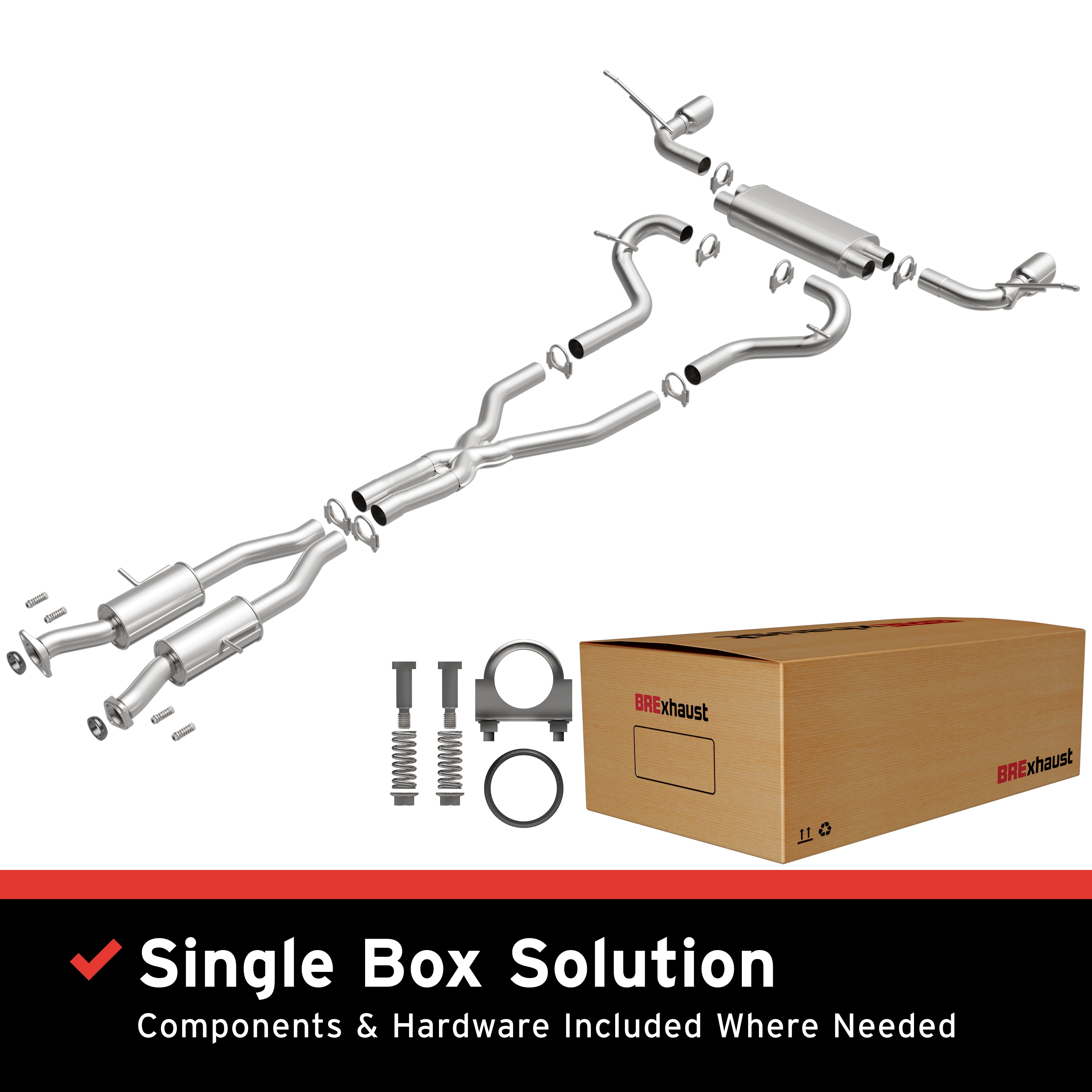 AM Exhaust System SKU BO1060834 OEM 4726055AG 68276654AA 68057855A