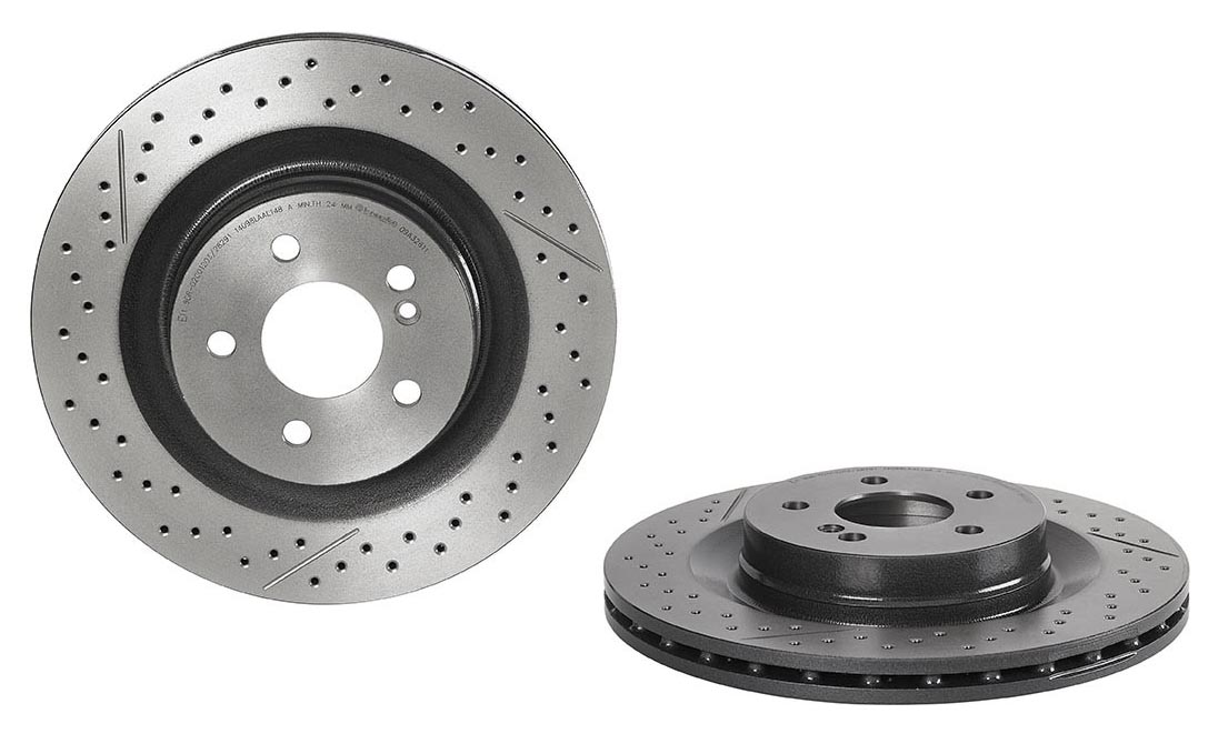 AM Brake Disc SKU BR09A32611 OEM 2044230412