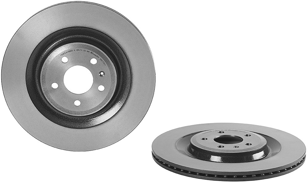 AM Brake Disc SKU BR09C17011 OEM 4H0615601F 4H0615601L 4H061560