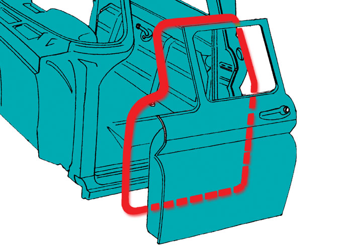 AM Door Seal SKU BRODFS82UP