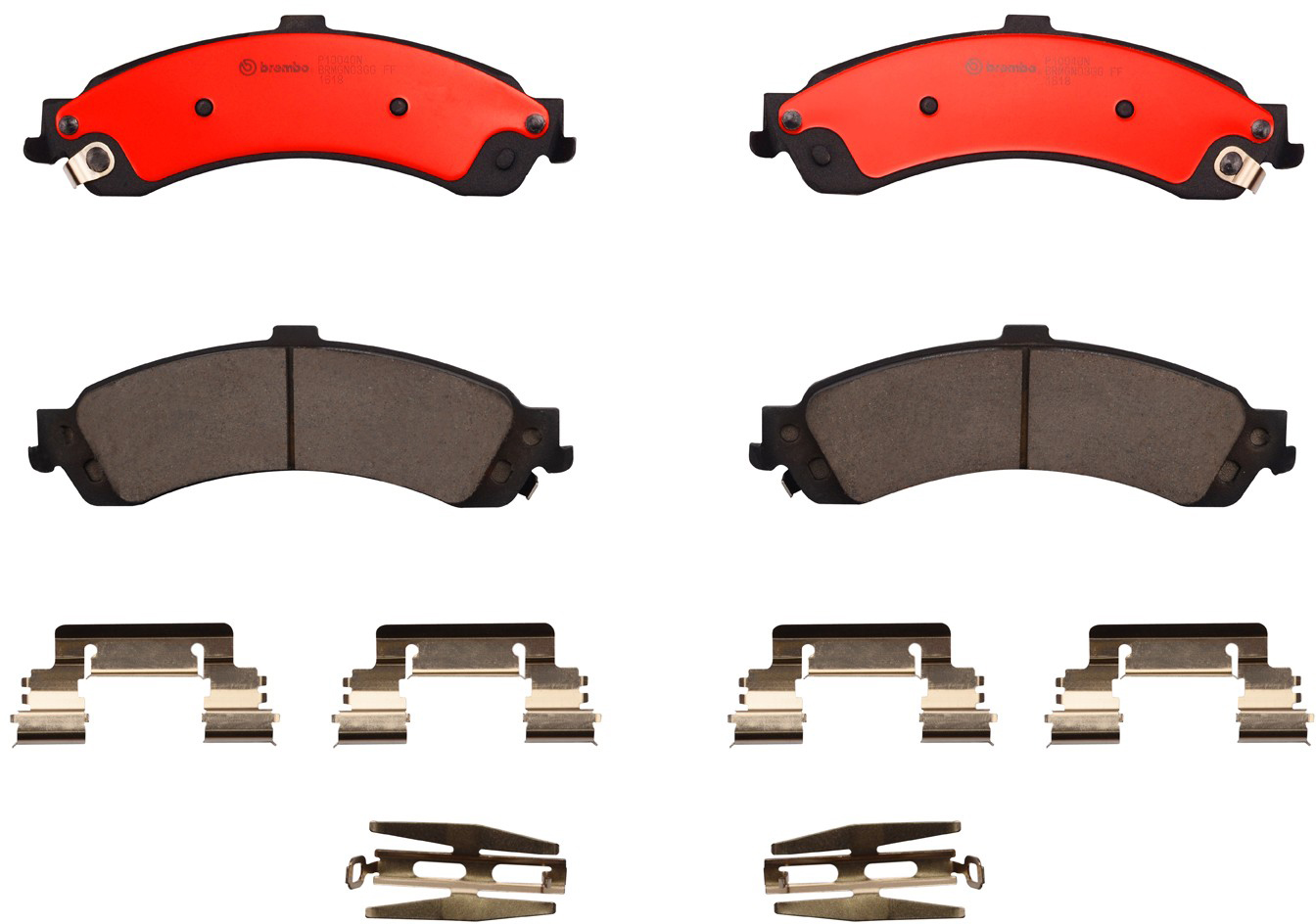 AM Brake Pad Set SKU BRP10040N OEM 88967105