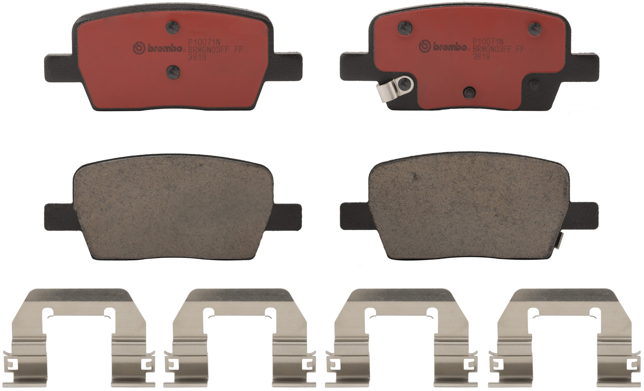 AM Brake Pad Set SKU BRP10071N OEM 23344214