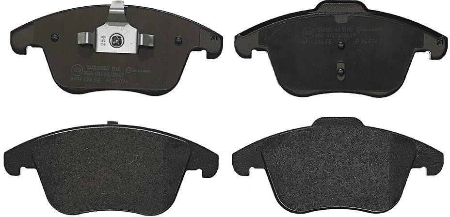 AM Brake Pad Set SKU BRP24076 OEM T4N13433
