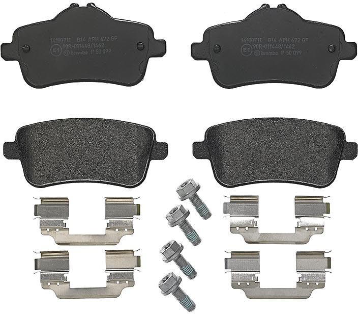 AM Brake Pad Set SKU BRP50099 OEM 74208320