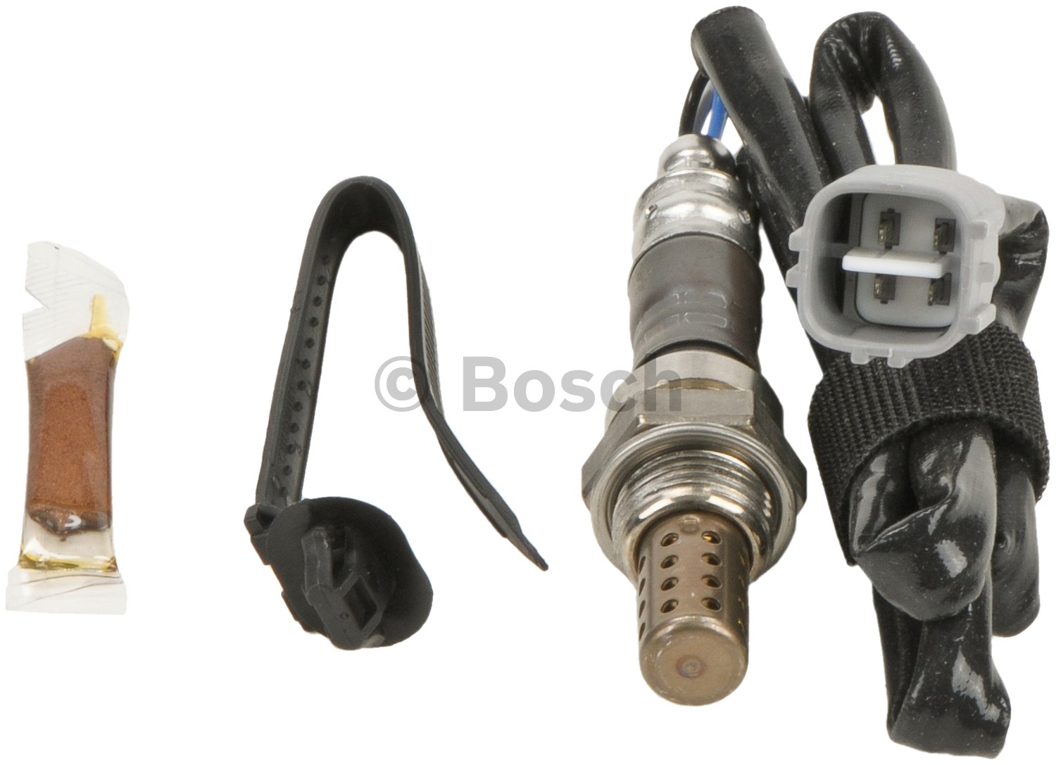 AM BOSCH OE TYPE SUPER CLASS OXYGEN SENSOR 4 WIRE 28.7 in. wire length heated Constructed of prem SKU BS13588