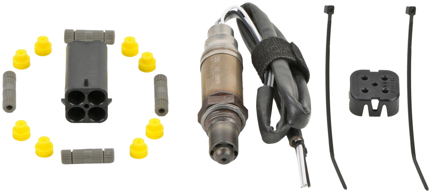 AM BOSCH UNIVERSAL REGULAR CLASS OXYGEN SENSOR 4 WIRE 25.6 in. wire length heated Manufactured wi SKU BS15730