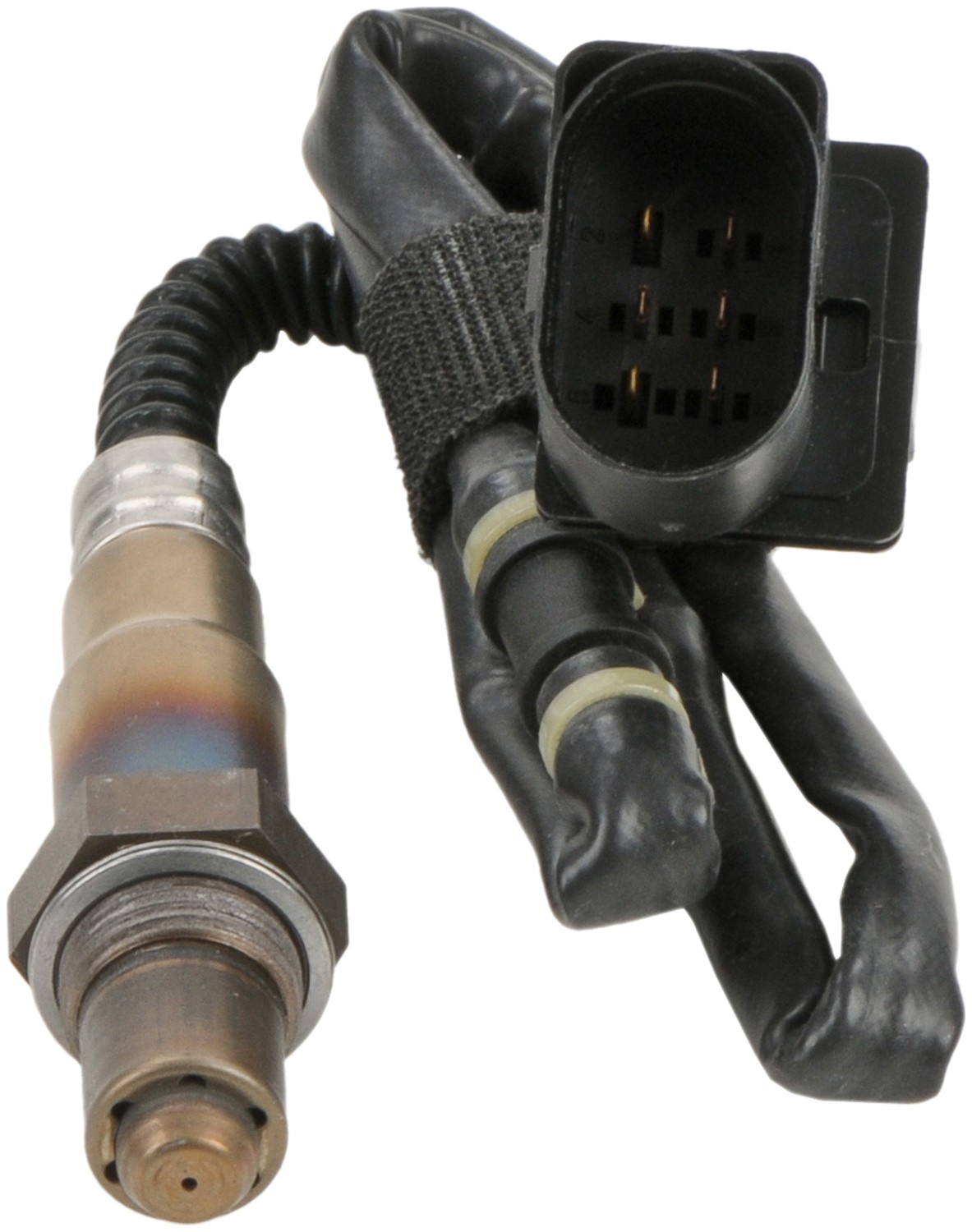 AM BOSCH OE TYPE SUPER CLASS OXYGEN SENSOR 5 WIRE 28.9 in. wire length wideband Constructed of pr SKU BS17014
