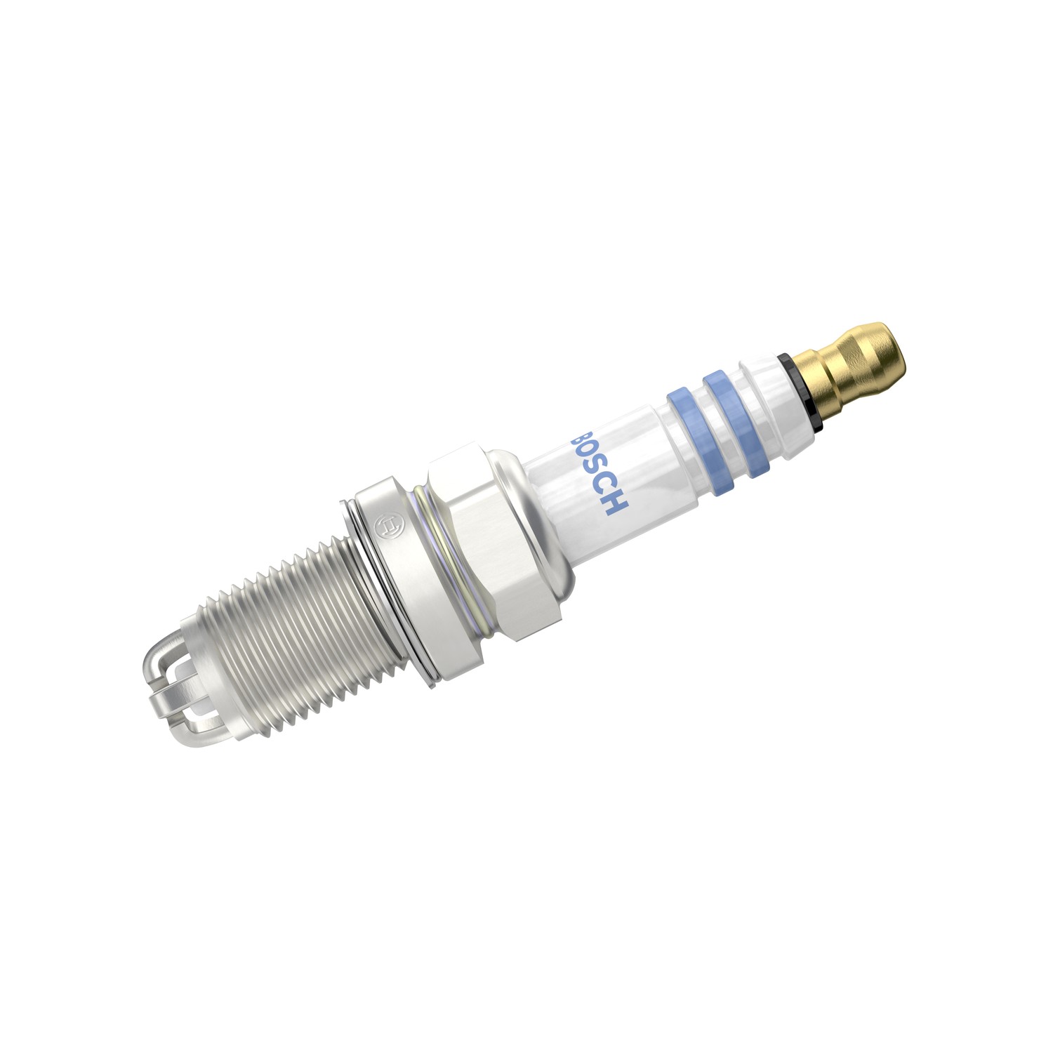 AM BOSCH REGULAR CLASS PLATINUM MULTI GROUND SPARK PLUG 14 mm thread 19 mm reach 16 mm hex size g SKU BS7407