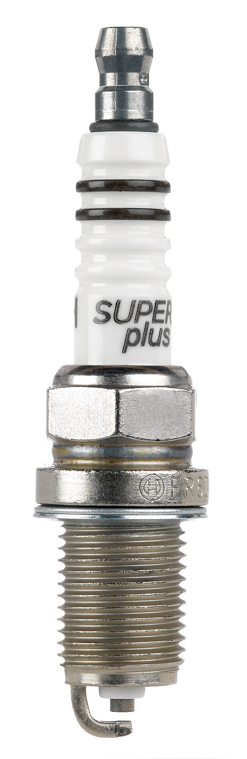 AM BOSCH REGULAR CLASS SUPER PLUS SPARK PLUG 14 mm thread size 19 mm reach 16 mm hex size gasket SKU BS7956
