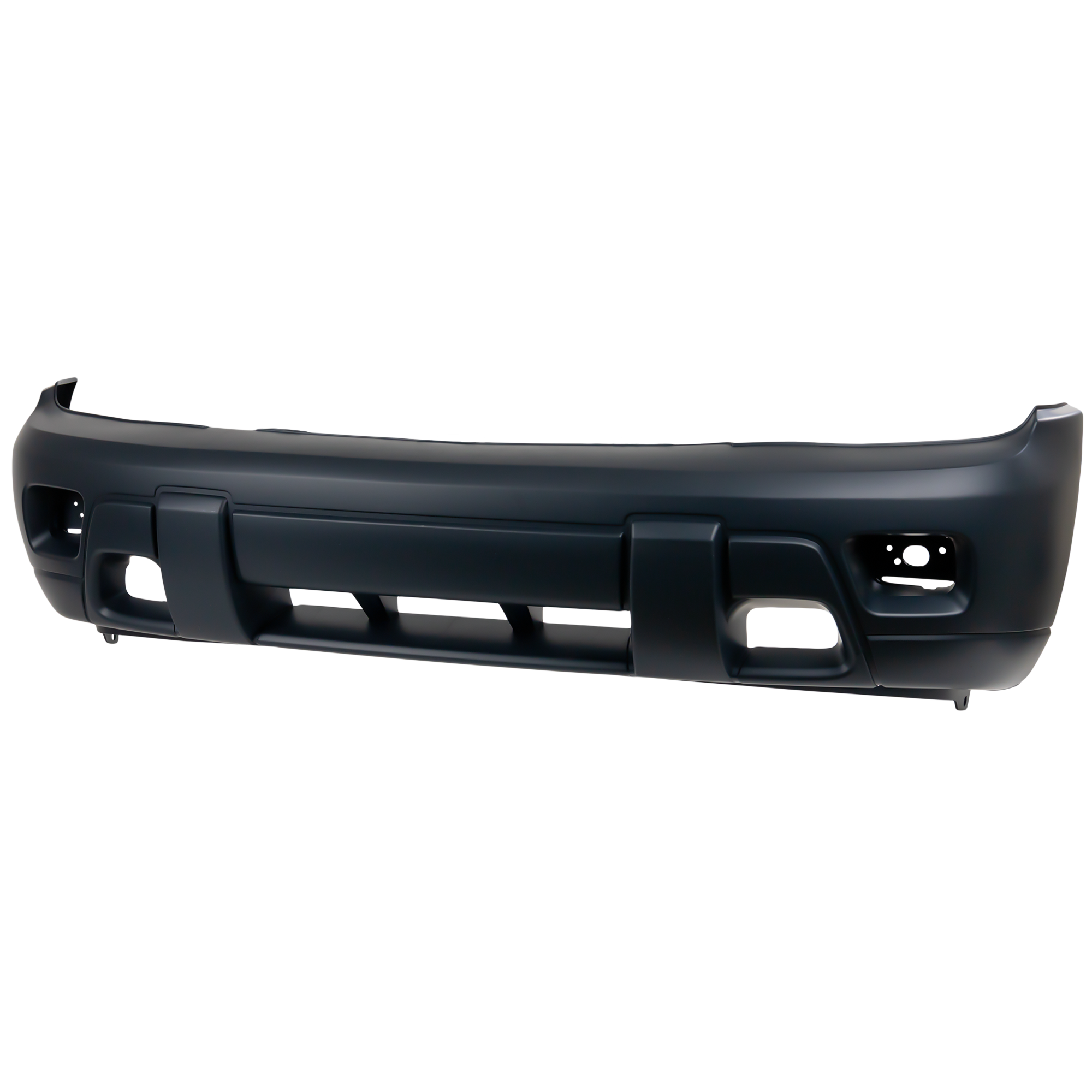 AM TRAILBLAZER 02-05 FRONT BUMPER COVER Primed w Fog Light Holes w 2 Tone Paint SKU C010316P Partslink GM1000672 OEM 88943617