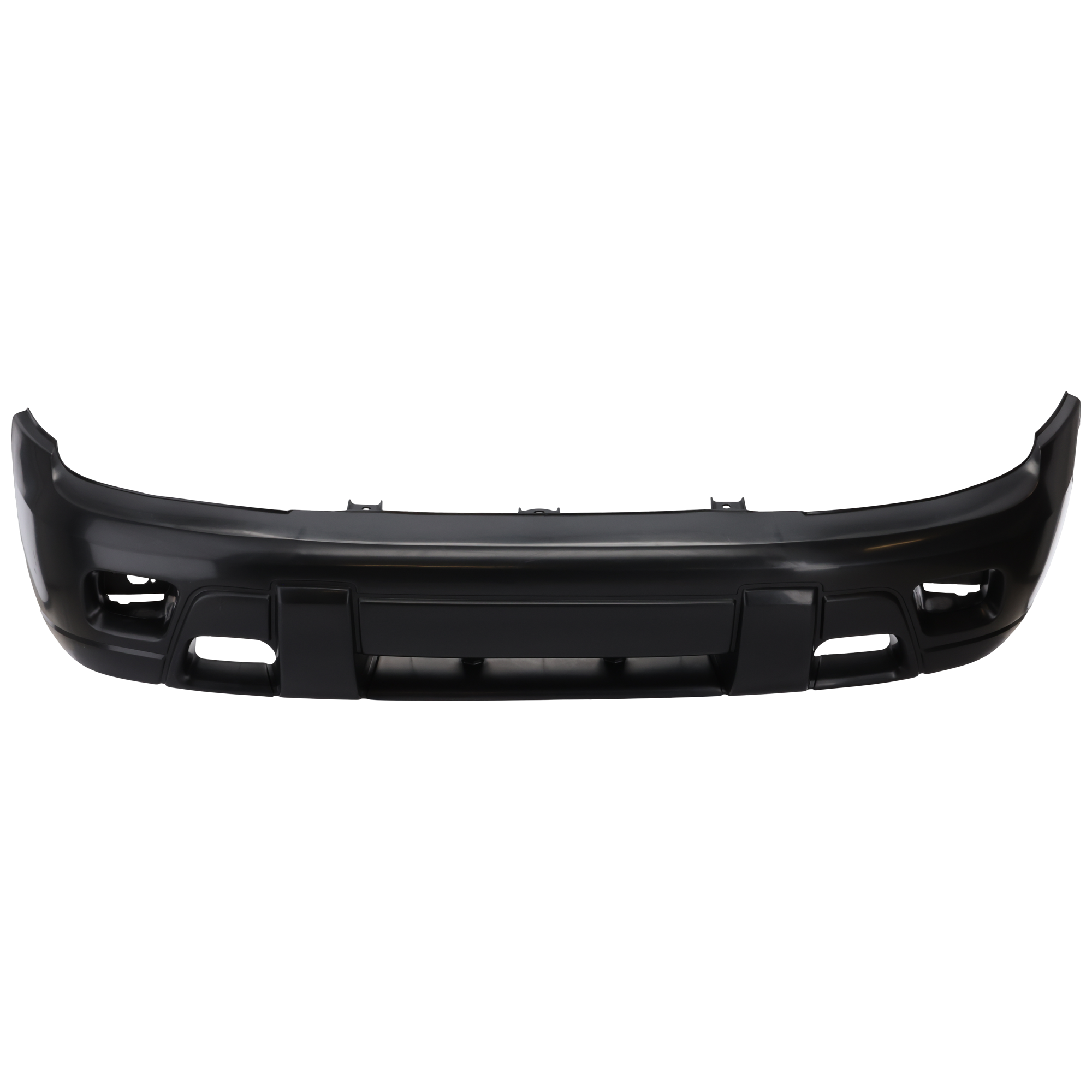 AM TRAILBLAZER 02-07 FRONT BUMPER COVER Primed Top Txtd Bottom w FL Holes 02-05 w o 2 Tone Paint CAPA SKU C010326PQ Partslink GM1000639C OEM 88937047