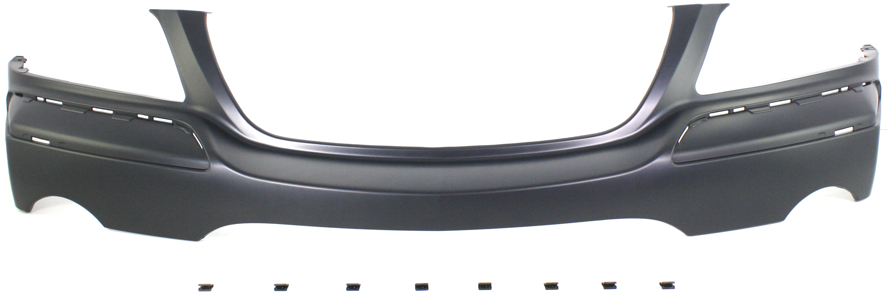 AM PACIFICA 04-06 FRONT BUMPER COVER Upper Primed w Chrome Insert SKU C010343P Partslink CH1000381 OEM 5102341AB