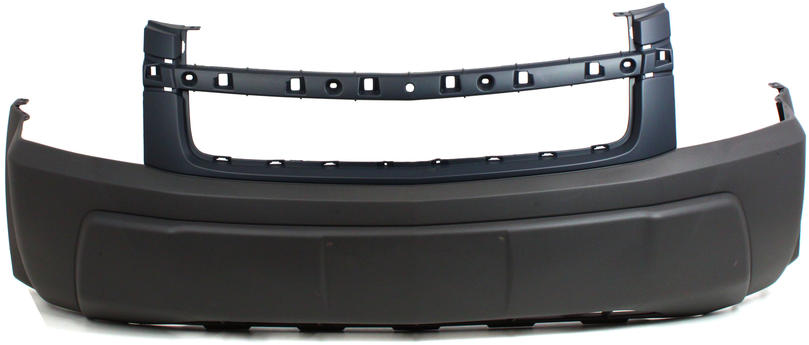 AM EQUINOX 05-06 FRONT BUMPER COVER Primed w o Fog Light Holes LS Model SKU C010344P Partslink GM1000725 OEM 12335885