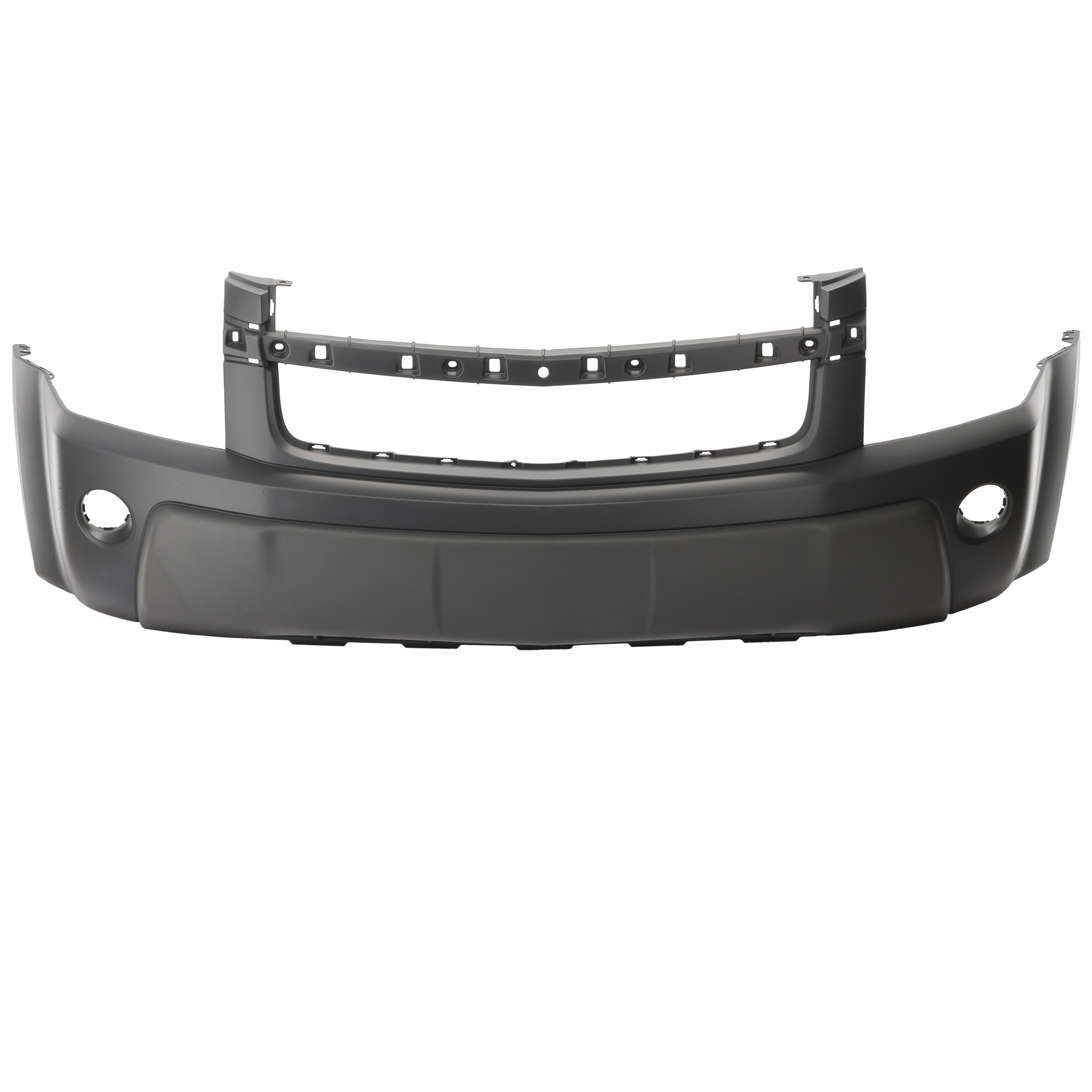 AM EQUINOX 05-06 FRONT BUMPER COVER Primed LS w Fog Light Holes LT Models CAPA SKU C010345PQ Partslink GM1000726C OEM 12335874