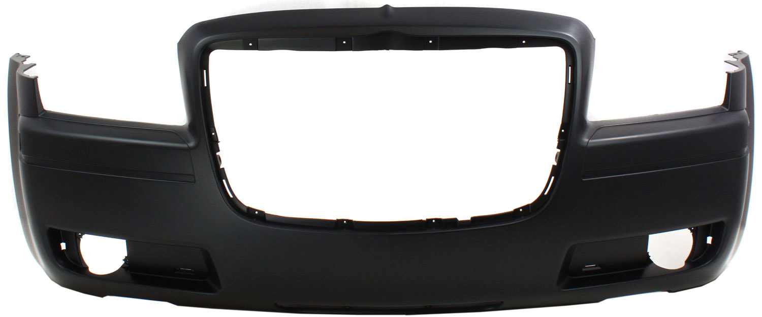 AM CHRYSLER 300-05-10 FRONT BUMPER COVER Primed 2.7L Eng w o Molding Hole SKU C010349P Partslink CH1000438 OEM 4806112AD