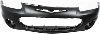 AM SEBRING 01-03 FRONT BUMPER COVER Primed w Fog Light Holes Convertible SKU C010353P Partslink CH1000317 OEM 4805439AB