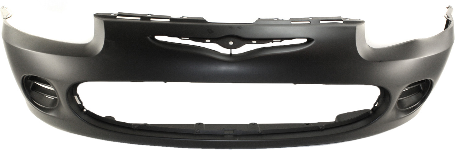 AM SEBRING 01-03 FRONT BUMPER COVER Primed w o Fog Light Holes Sedan SKU C010360P Partslink CH1000322 OEM 4805255AB