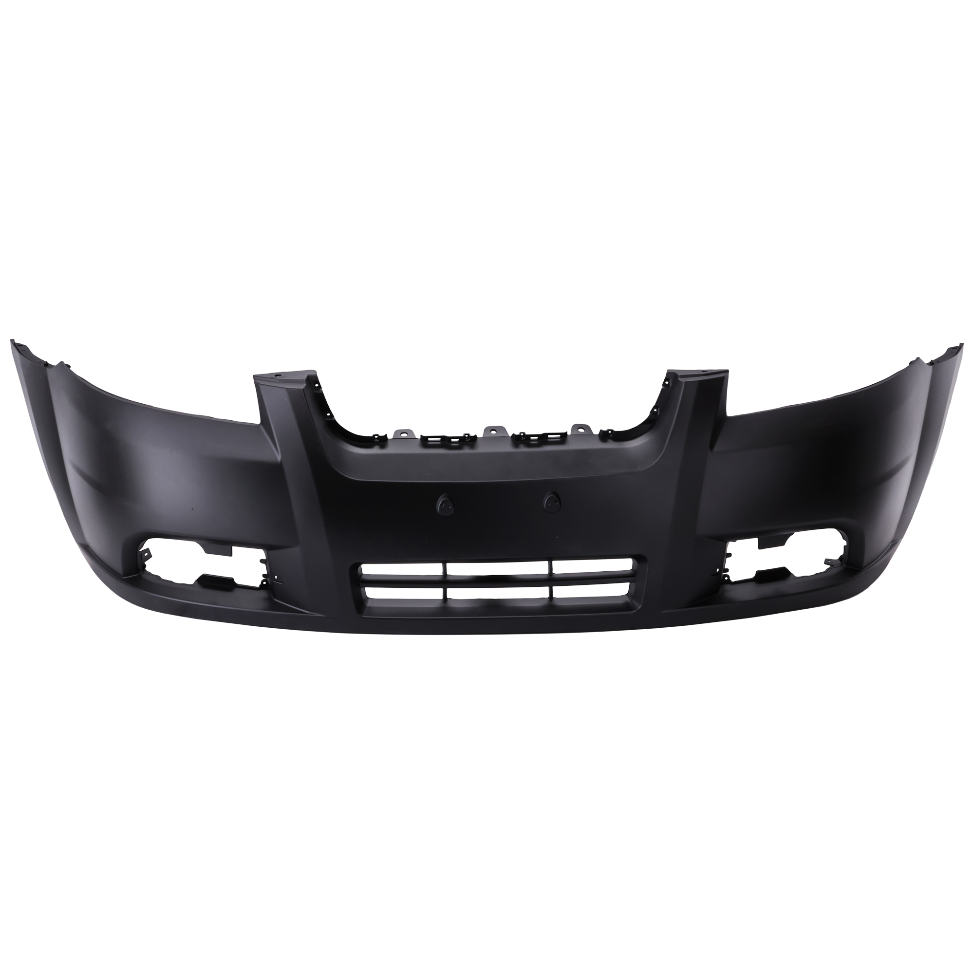 AM AVEO 07-11 FRONT BUMPER COVER Primed w Fog Light Holes CAPA SKU C010375PQ Partslink GM1000833C OEM 96648503