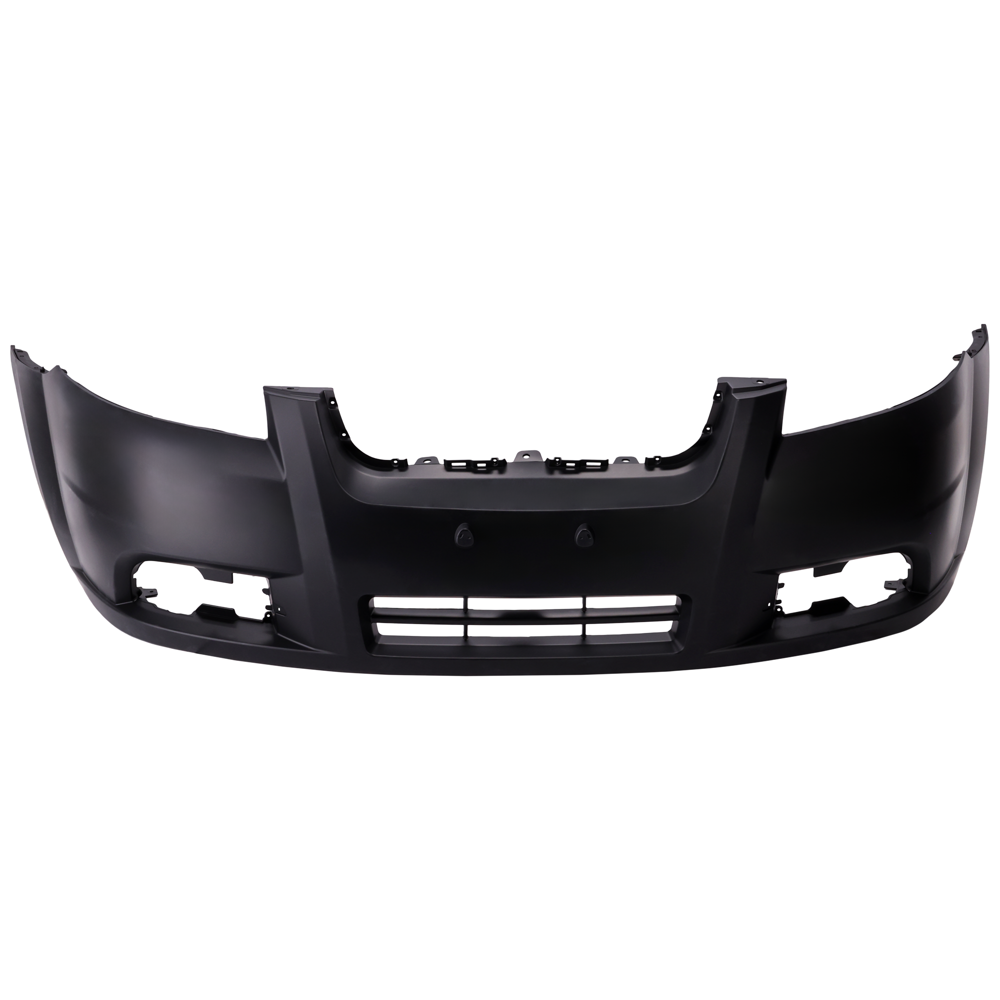 AM AVEO 07-11 FRONT BUMPER COVER Primed w Fog Light Holes SKU C010375P Partslink GM1000833 OEM 96648503