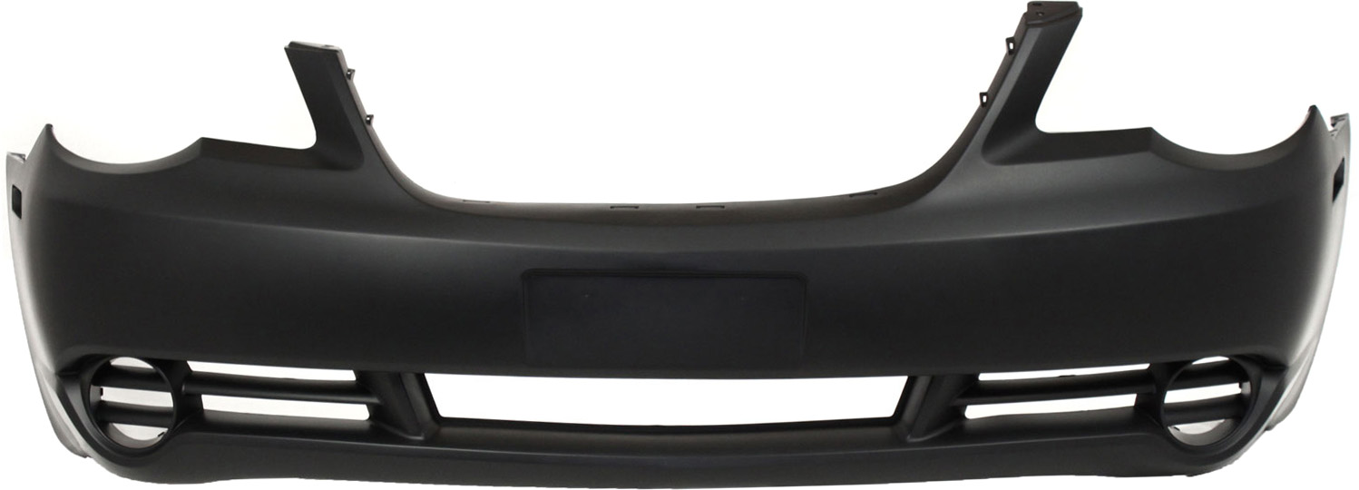 AM SEBRING 07-10 FRONT BUMPER COVER Primed w o Fog Light Holes Convertible Sedan CAPA SKU C010382Q Partslink CH1000897C OEM 68004594AD