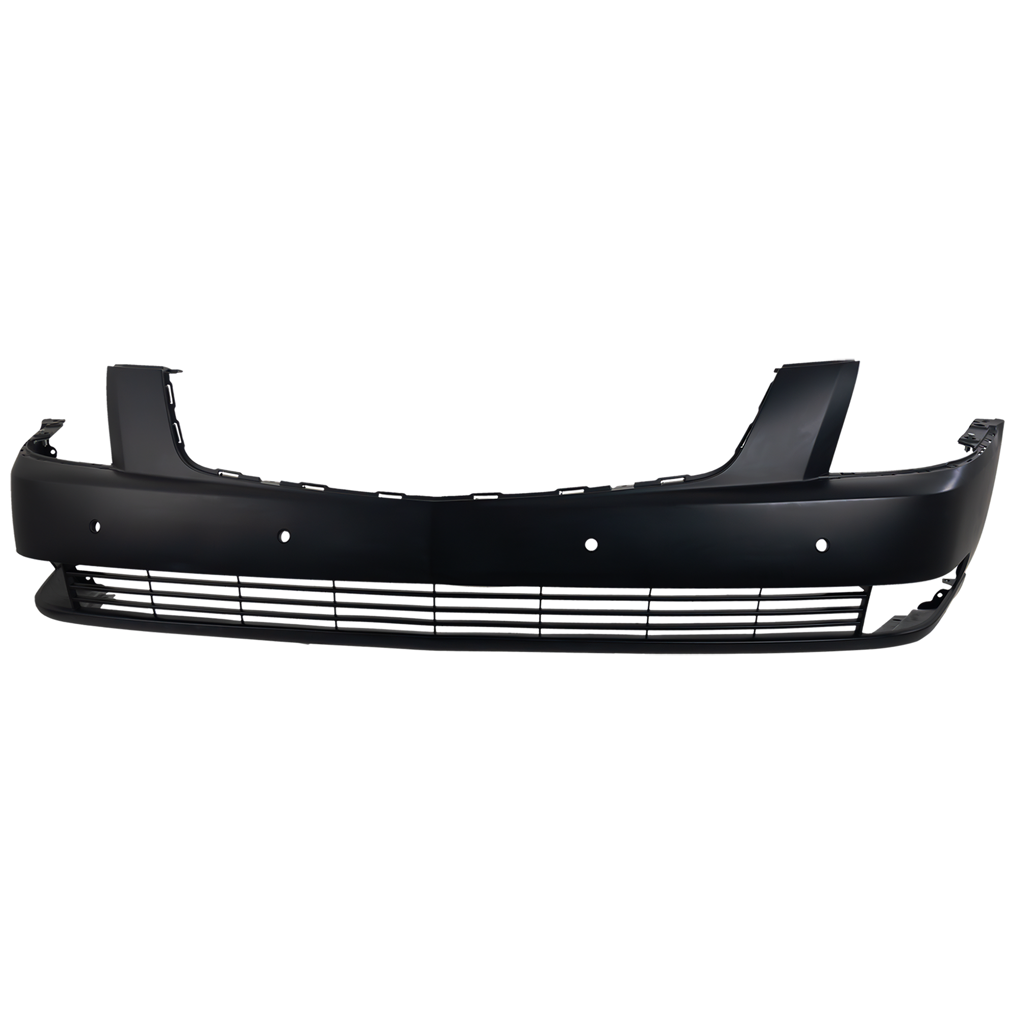 AM DTS 06-11 FRONT BUMPER COVER Primed w Obj Snsr Holes CAPA SKU C010385PQ Partslink GM1000813C OEM 15213402-20823614