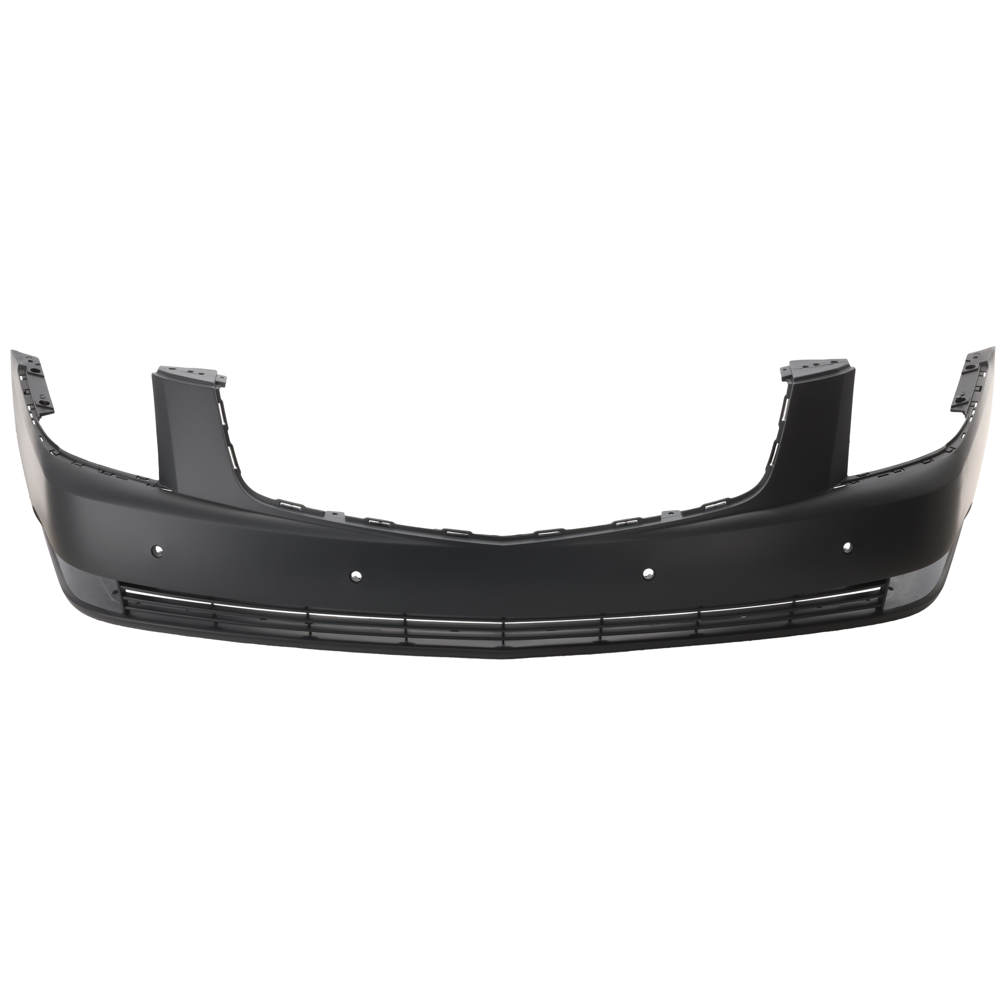 AM DTS 06-11 FRONT BUMPER COVER Primed w Obj Snsr Holes SKU C010385P Partslink GM1000813 OEM 15213402-20823614