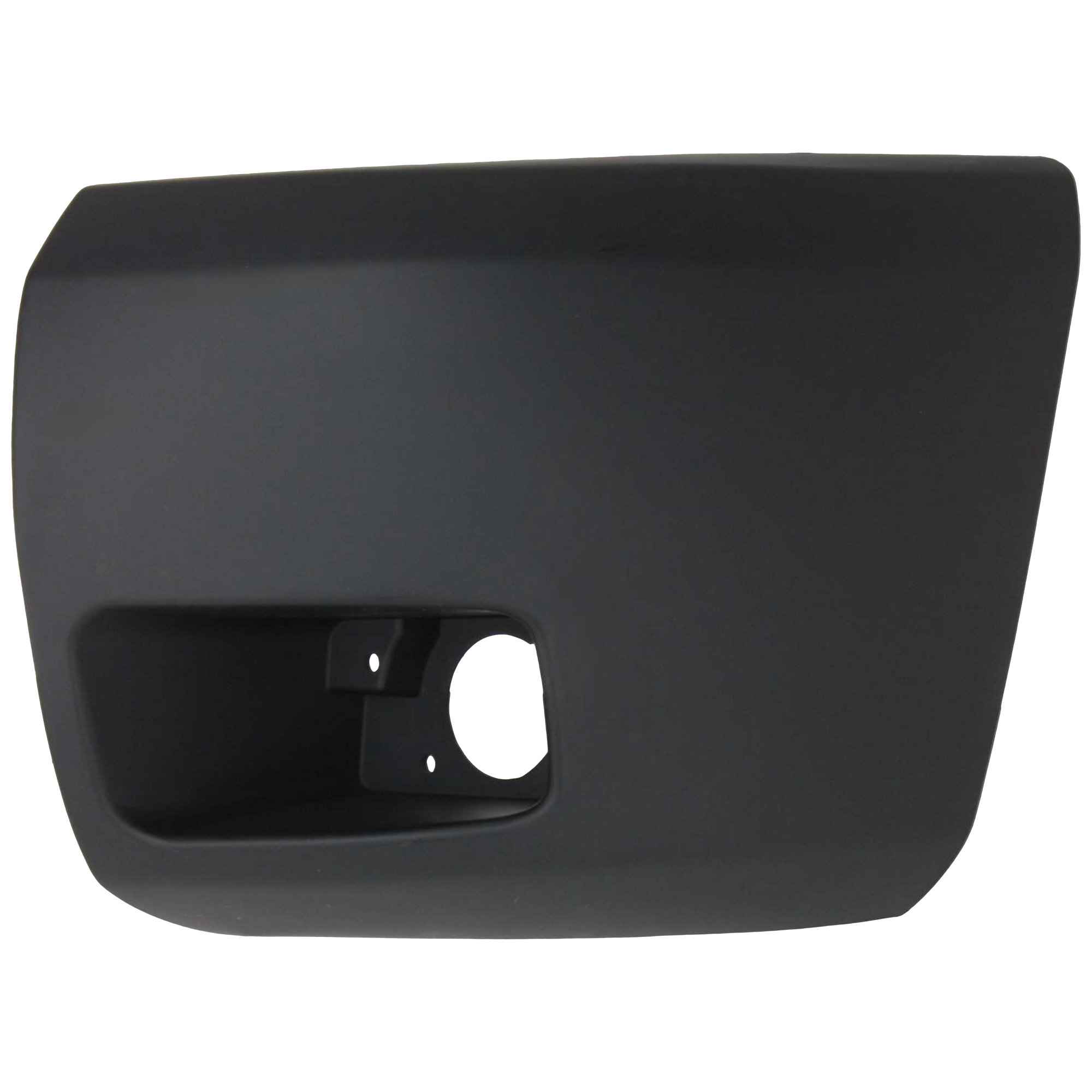 AM SILVERADO 1500-07-13 FRONT BUMPER END LH Primed Face Bar Cap w Fog Light Hole Excludes 2007 Classic SKU C011102 Partslink GM1004147 OEM 15891681