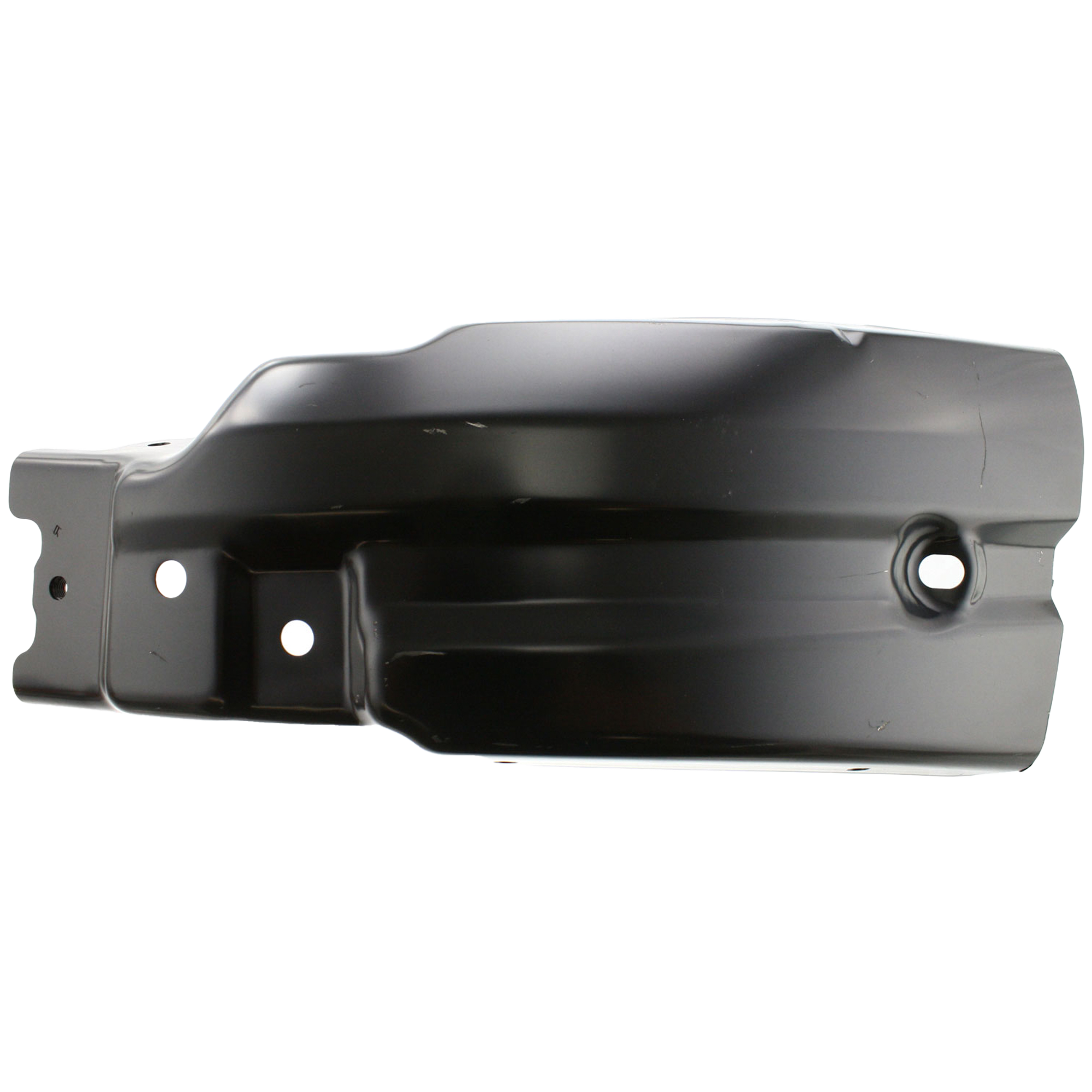 AM SILVERADO 07-13 FRONT BUMPER END LH Extension Painted Black Excludes 2007 Classic SKU C011104 Partslink GM1004148 OEM 22737638