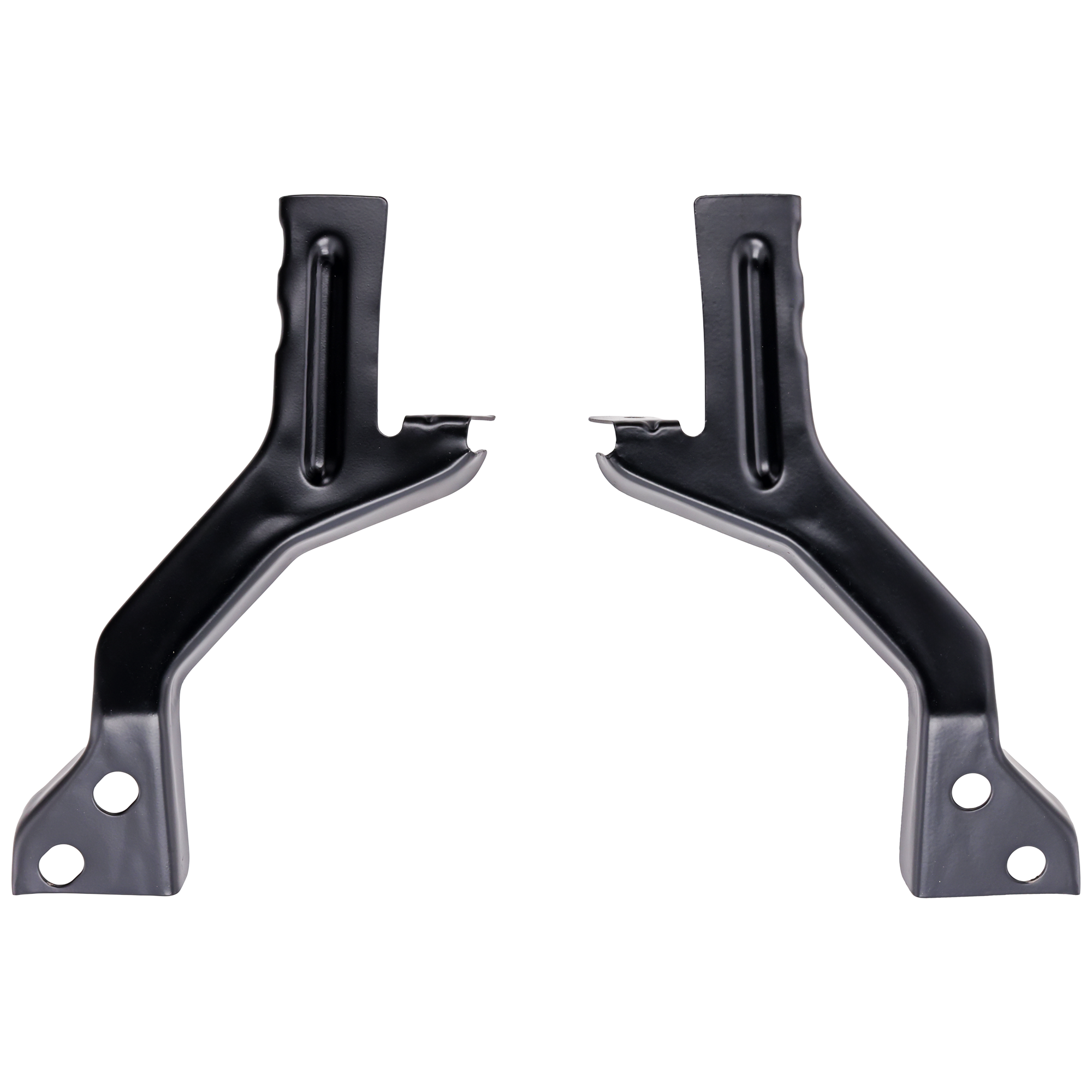 AM COLORADO 04-09 FRONT BUMPER BRACKET Impact Bar Steel left and right included SKU C013704 Partslink GM1061103 OEM GM1061103