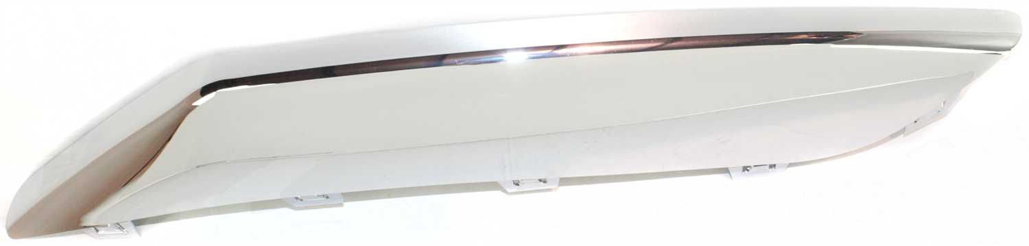 AM PACIFICA 04-06 FRONT BUMPER MOLDING LH Upper Plastic Chrome SKU C016108 Partslink CH1046101 OEM 4857779AA