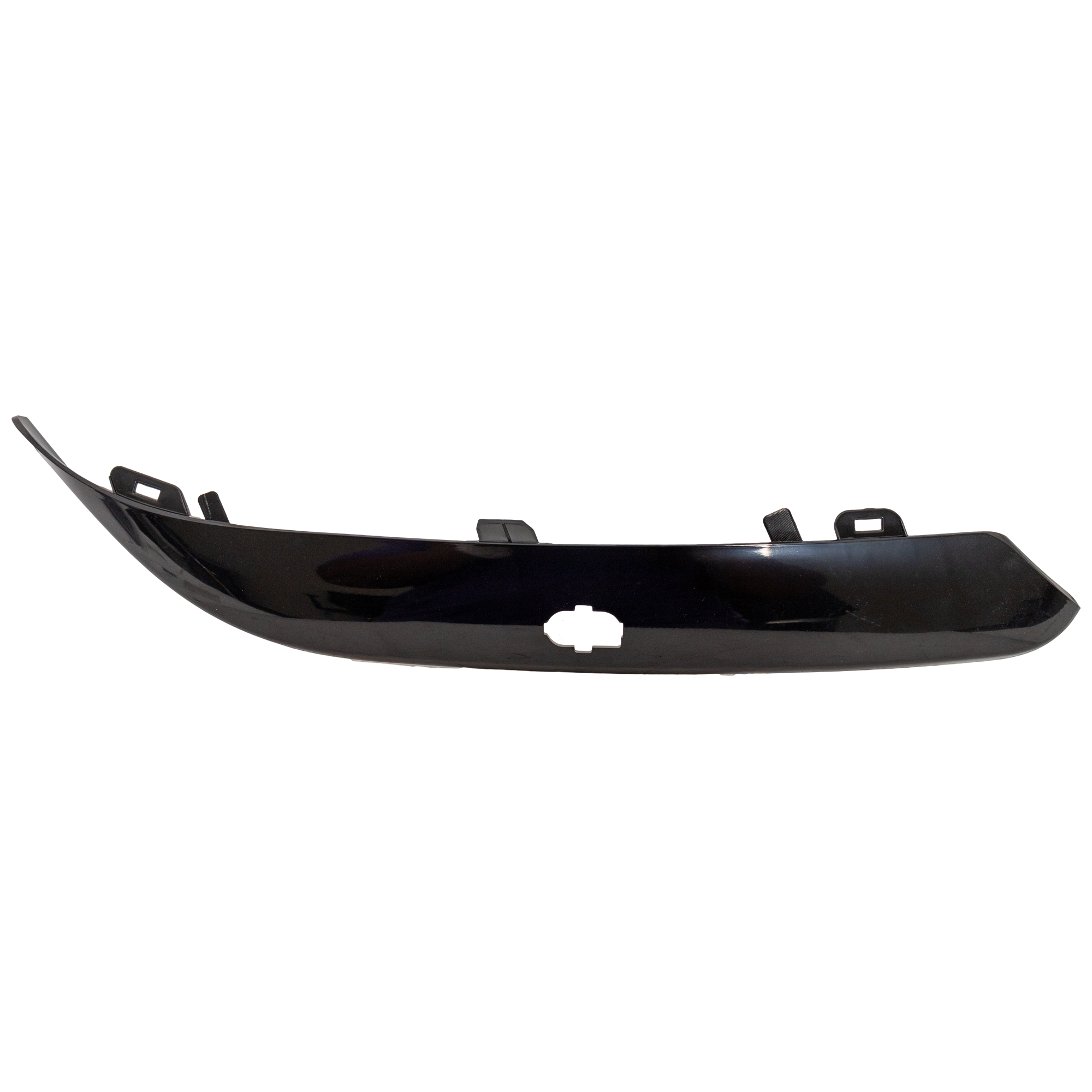 AM CHRYSLER 300-05-10 FRONT BUMPER MOLDING RH Bumper Strip Black Crystal Plas w HLW Hole 6.1L Eng SKU C016115 Partslink CH1059128 OEM 1AK28TZZAA