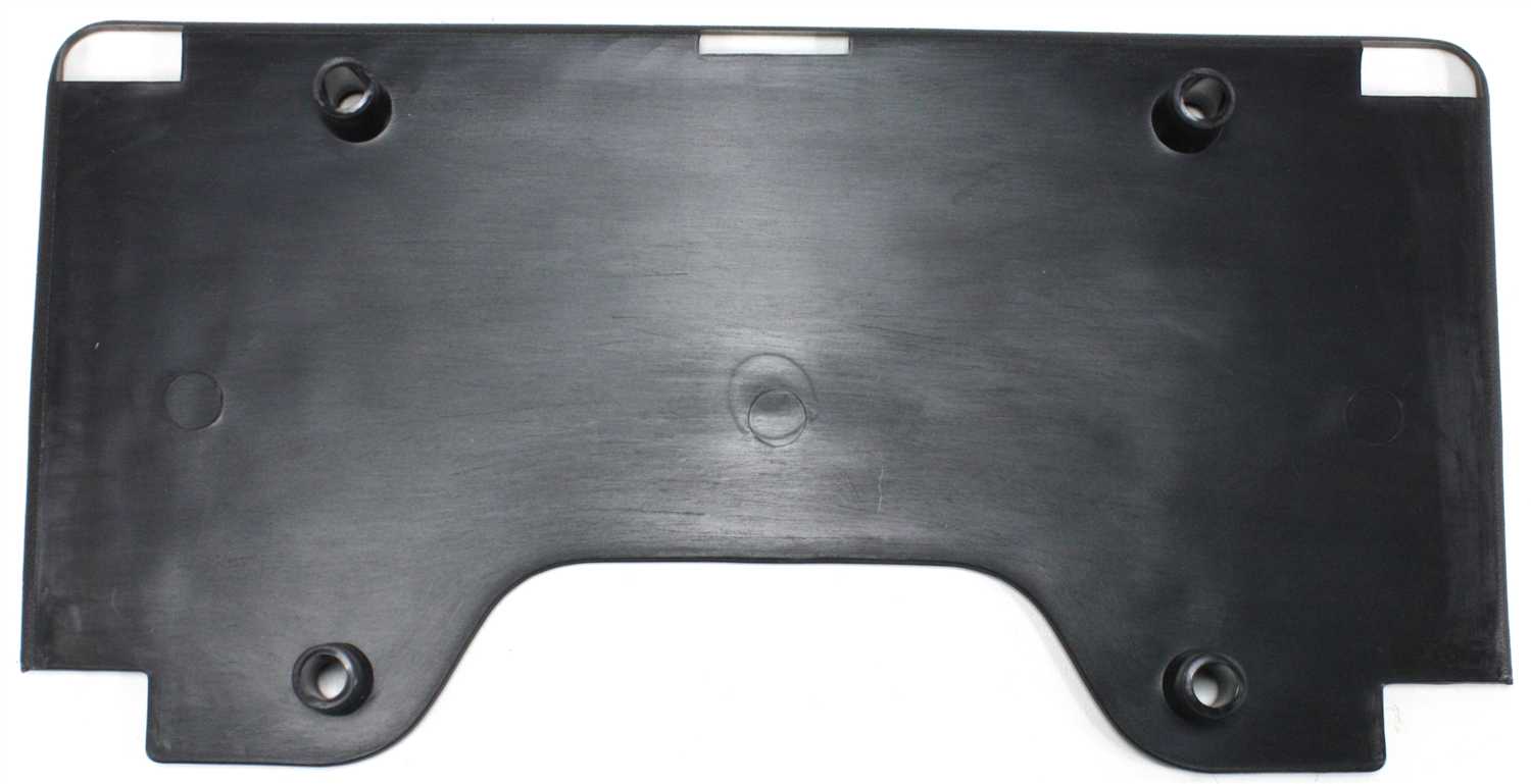 AM CAVALIER 95-99 FRONT LICENSE PLATE BRACKET SKU C017305 Partslink GM1068115 OEM 22594634